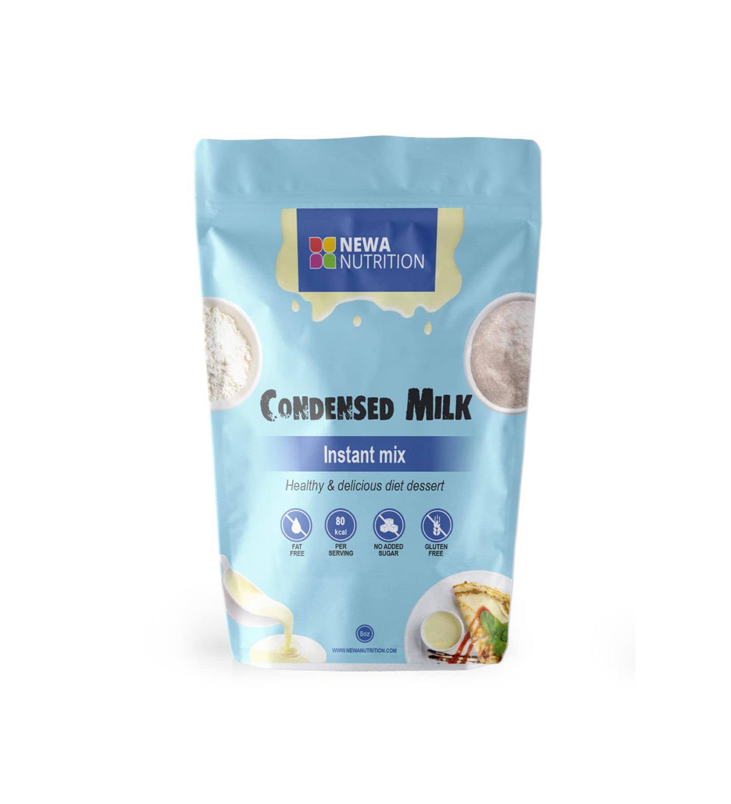 8 oz Sugar Free Gluten Free Non GMO Condensed Milk Mix - 226.8g | Natural Ingredients - Buy Online on GoSupps.com