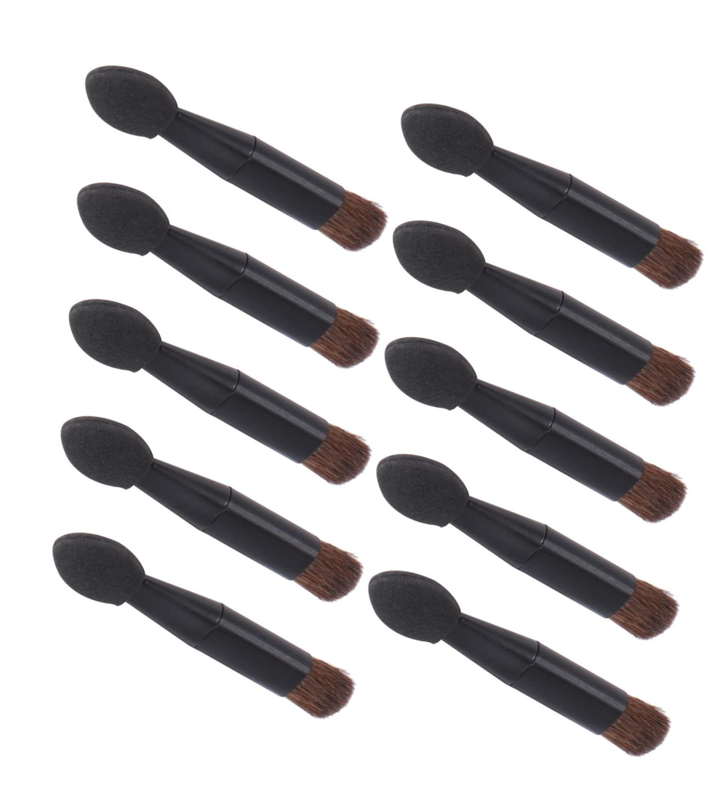 Ipetboom 10pcs Sponge Foundation Good Eyeshadow Portable Shadow Smudge Black Cosmetic Dual Stick in - Buy Online on GoSupps.com