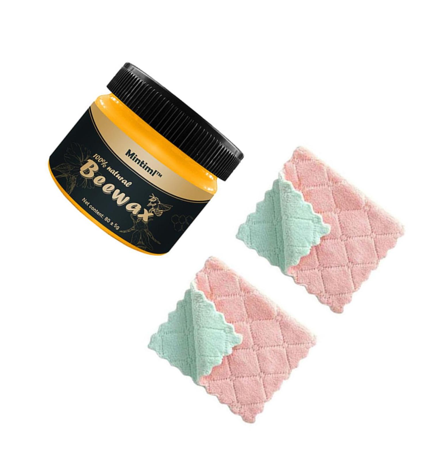 Healeved 1pc Wood Seasoning Wax - Natural Beeswax for Wood Polishing & Maintenance | Eco-Friendly Furniture Care - Buy Online on GoSupps.com