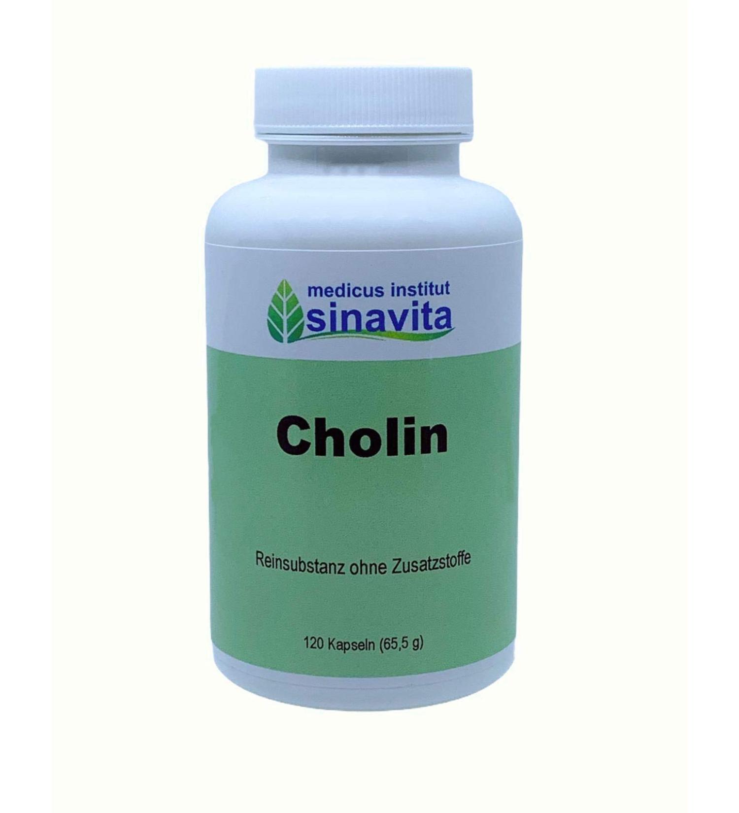 Buy Pure Choline Supplements | Vegetarian Capsule | German Quality | International Shipping - Buy Online on GoSupps.com