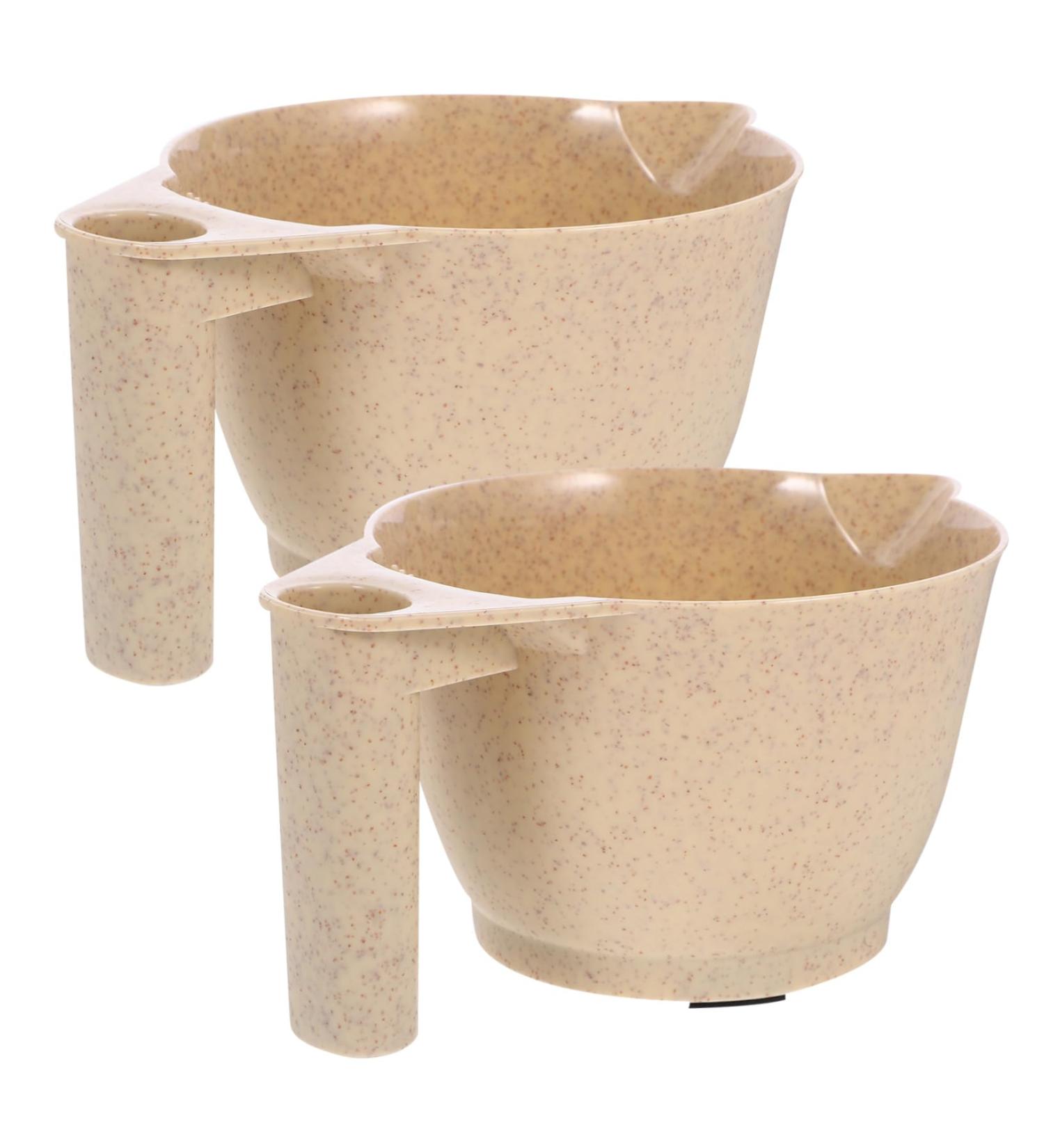 GALPADA 2pi ces Set De Bols De M lange Pour Teinture Cheveux Accessoires Salon Coiffure Pratiques Et R utilisables Outils Pour Coloration Et Teinture Professionnelle - Buy Online on GoSupps.com