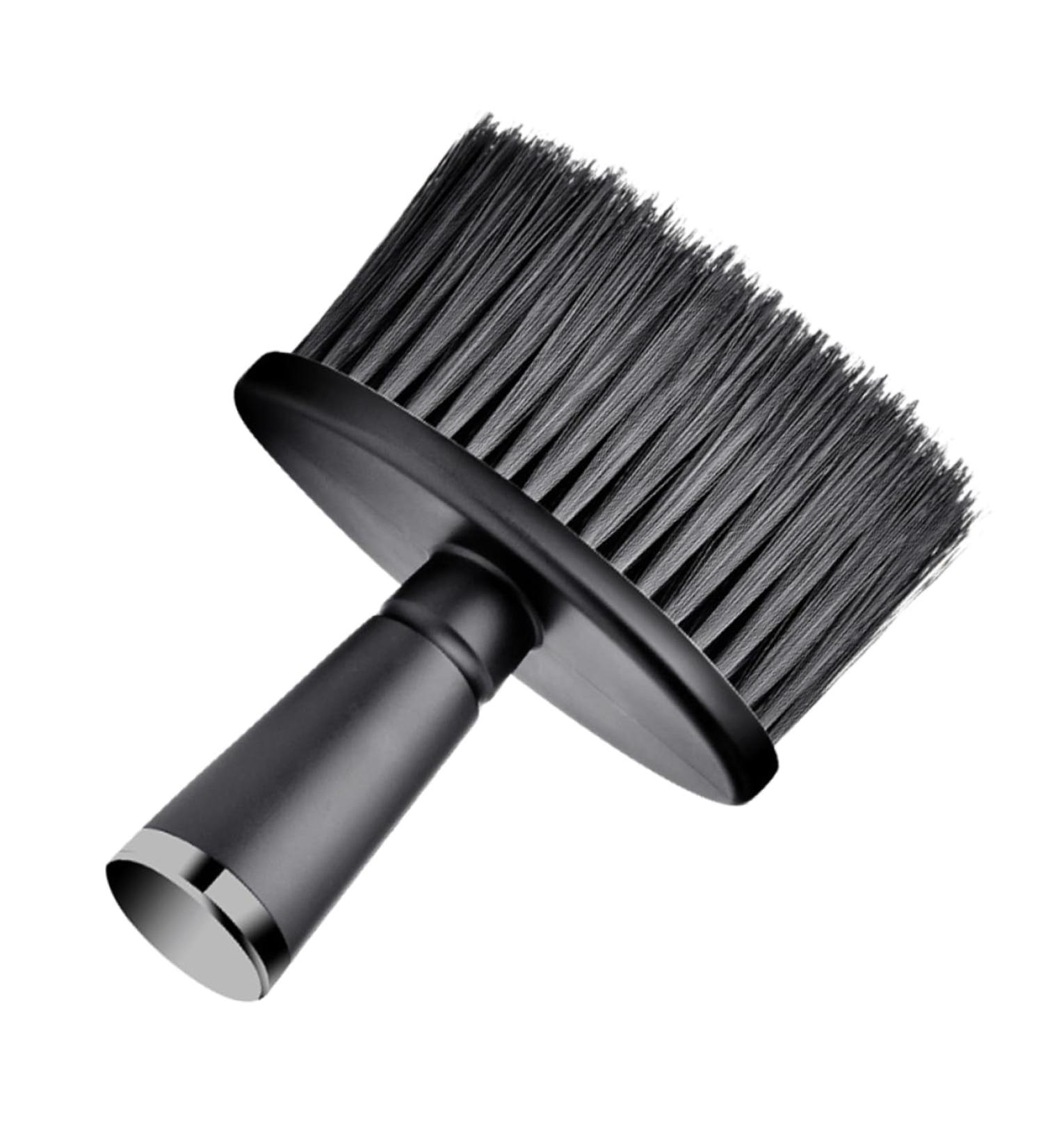Ipetboom Hair Brush Barber Hair Remover Duster Beard Brush Hair Sweep Brush Hair Cutting Brush Neck Duster Brush Neck Brush Haircut Duster Shaving Brush Clean Hairdressing Tool 14x10cm Black - Buy Online on GoSupps.com