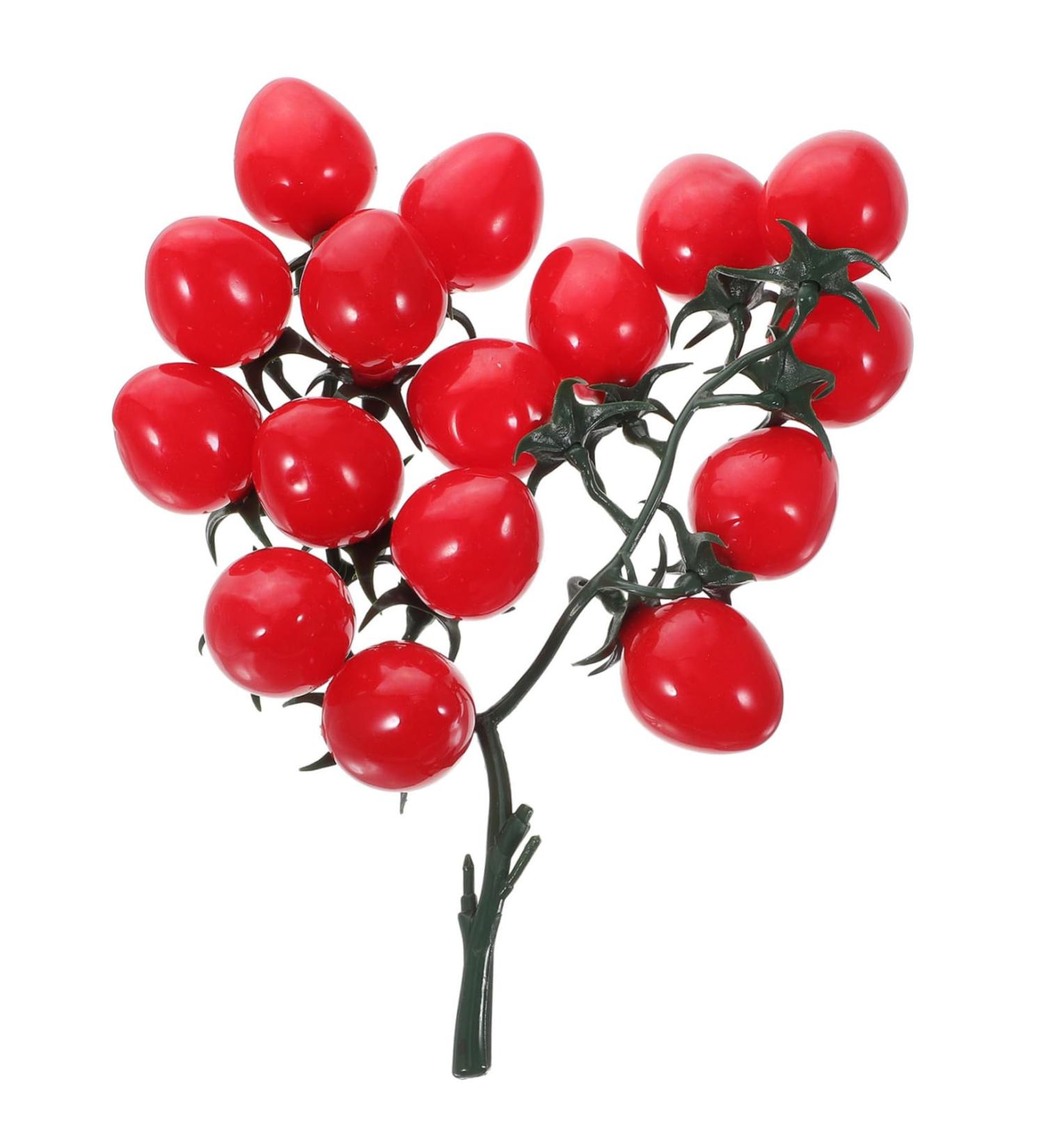 Ciieeo Educational Toys String Simulated Cherry Tomatoes Window Child Fake Food Pvc Fake Food Props - Buy Online on GoSupps.com