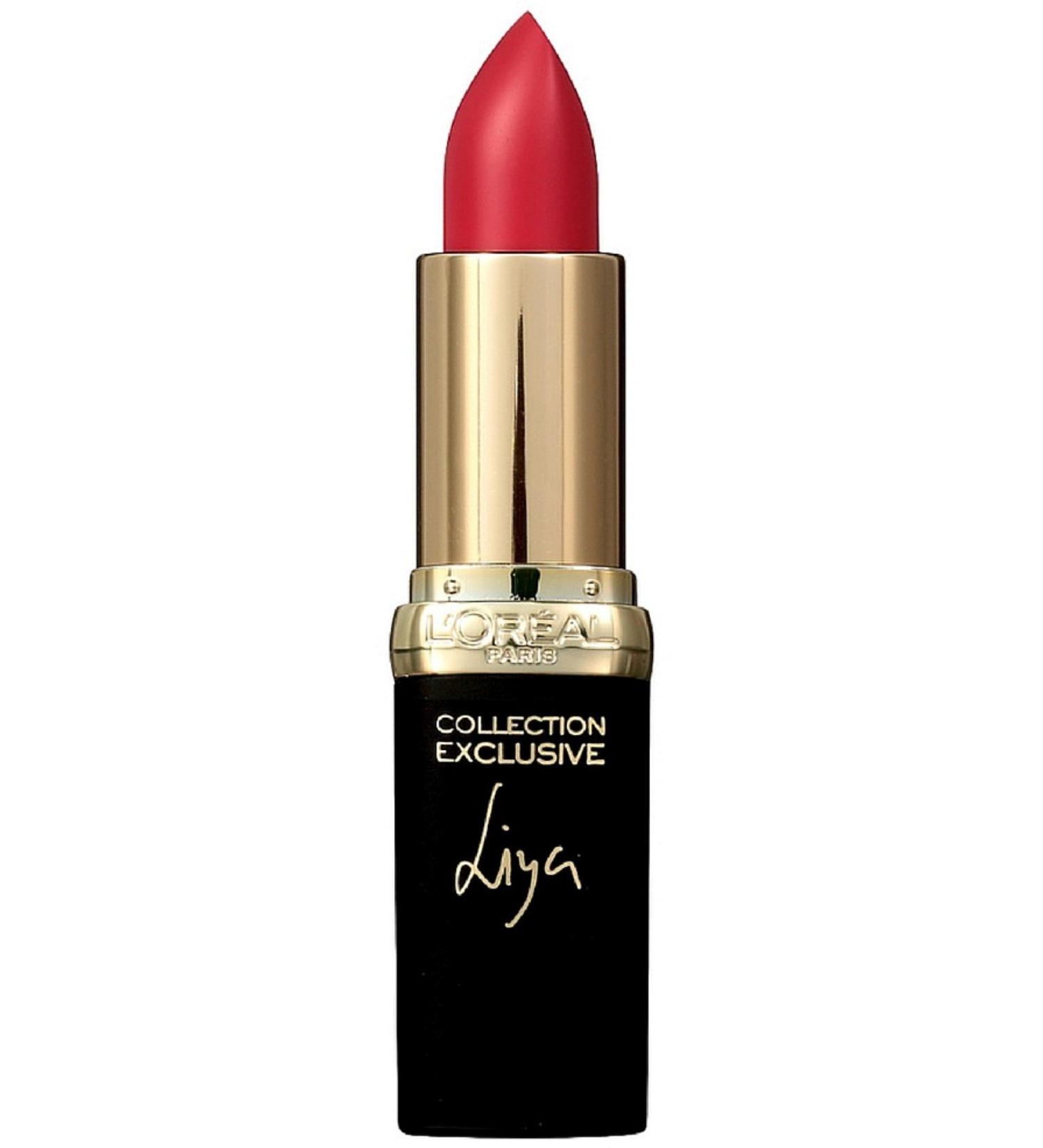 L'Or al Paris Colour Riche Collection Exclusive Lipstick  Liya's Red  0.13 oz. 1 Count (Pack of 1) Liya's Red