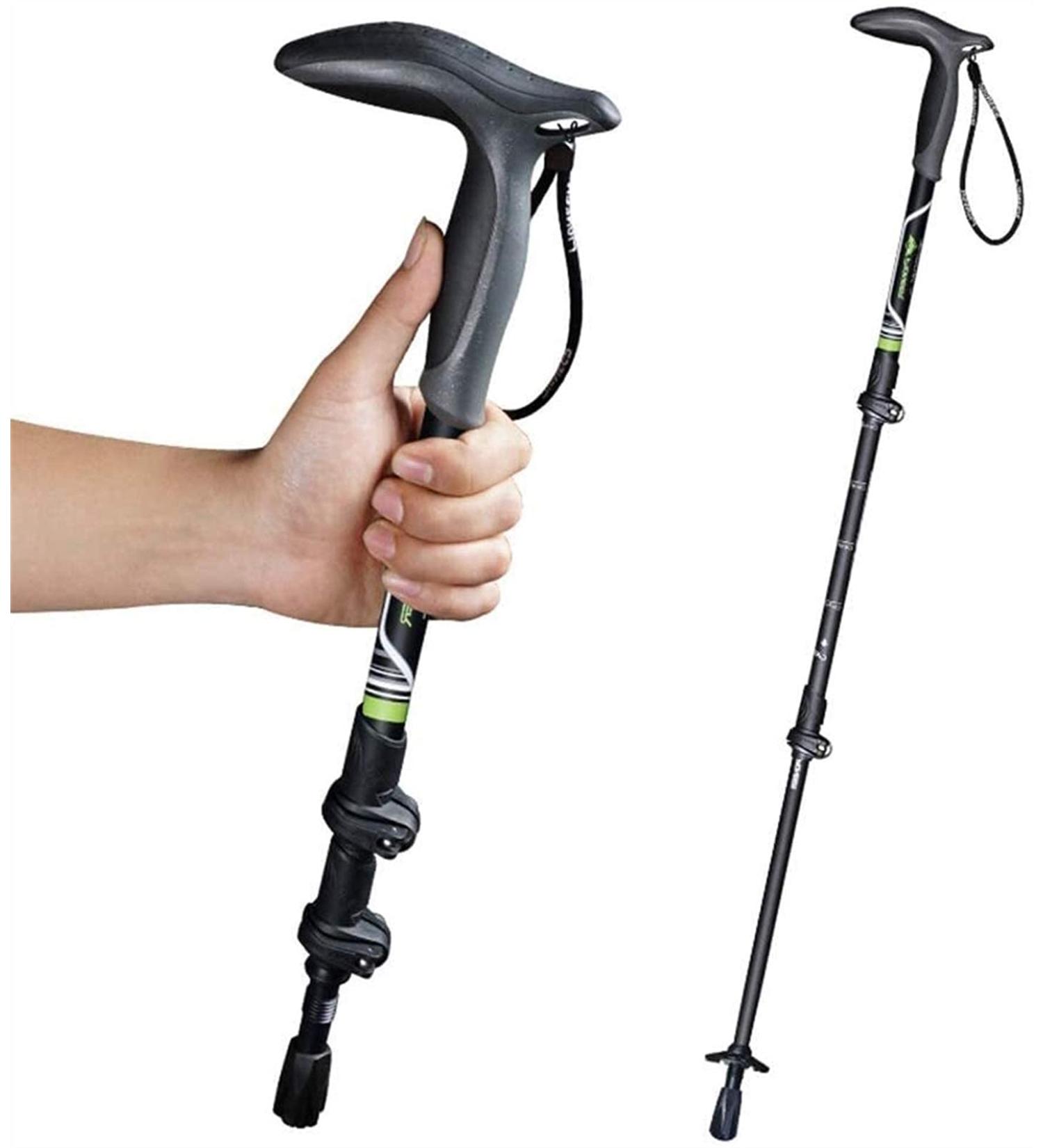 Trekking Super Li Retractable Hiking Stick (Color : Green) Interesting - Buy Online on GoSupps.com
