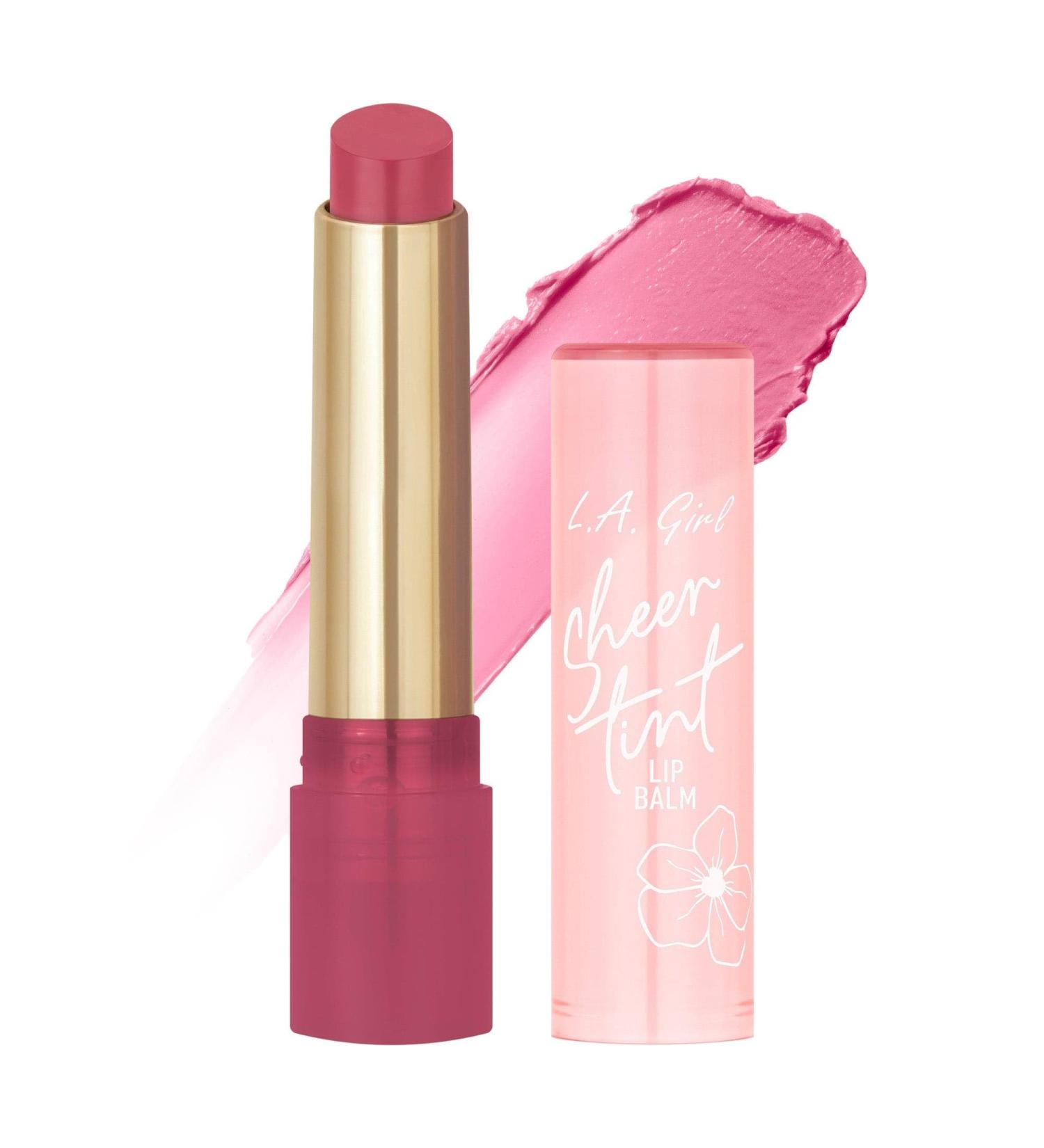 L.A. Girl Sheer Tint Lip Balm Sheer Rose GLC603 Sheer Rose 1 Count (Pack of 1)