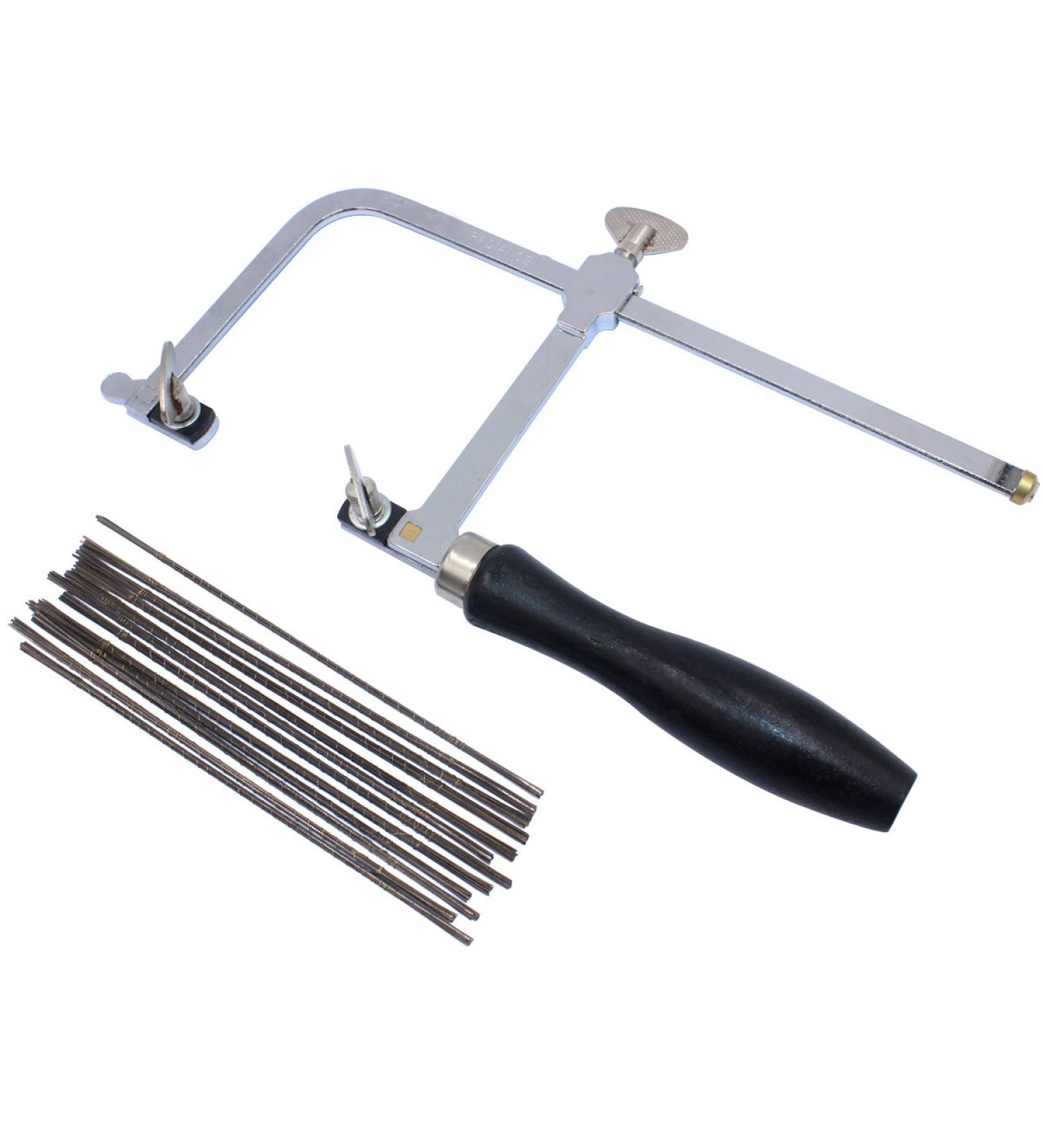 NIUPIKA Jeweler's Saw Frame with 144 Blades - Professional Jewelry Making Kit - Buy Online on GoSupps.com