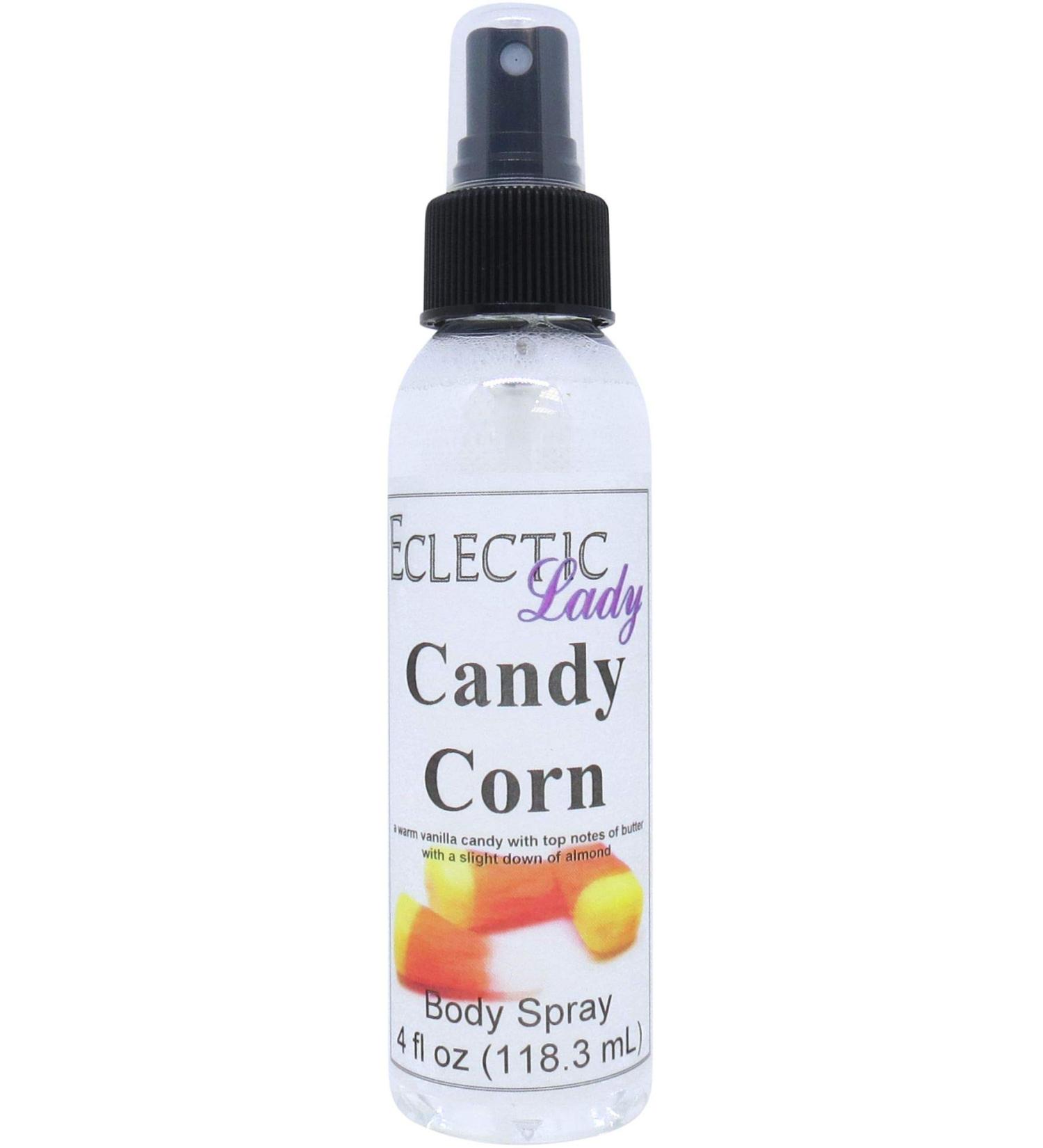 Candy Corn Body Spray 4 ounces Body Mist for Women with Clean Light & Gentle Fragrance Long Lasting Perfume with Comforting Scent for Men & Women Cologne with Soft Subtle Aroma For Daily Use 4 Fluid Ounces - Buy Online on GoSupps.com