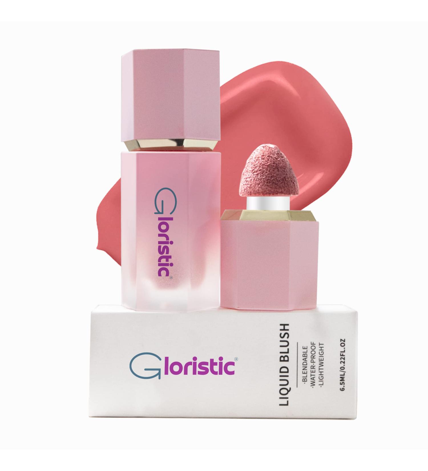 Gloristic Liquid Blush - Vitamin Rich with Castor Oil | Waterproof, Long Lasting | Halal, Vegan, Cruelty-Free (Cherry) - Buy Online on GoSupps.com