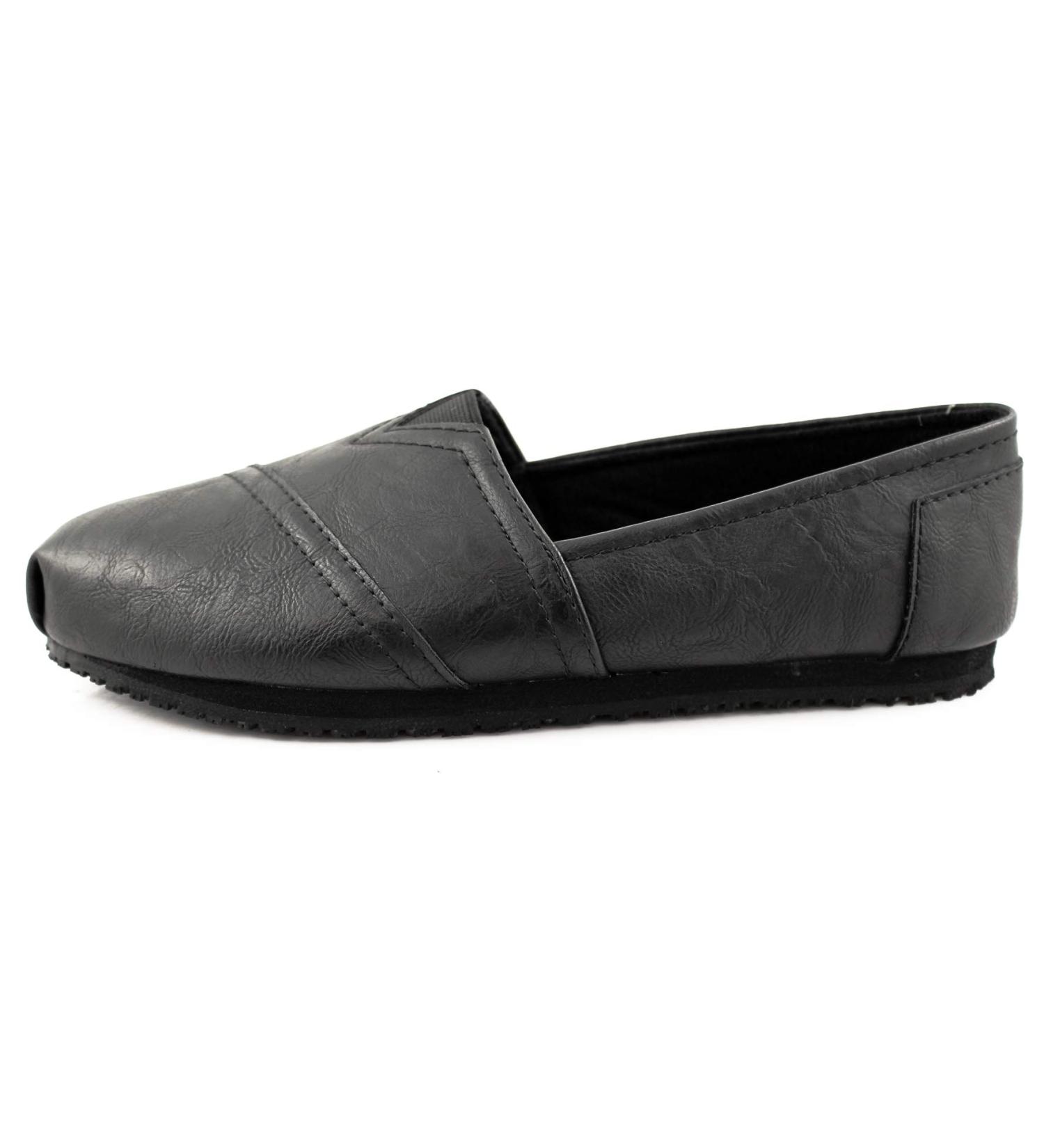 Laforst Women's Non-Slip Work Shoes - Jess PU Slip-On Flats in Black (Size 9) - Buy Online on GoSupps.com