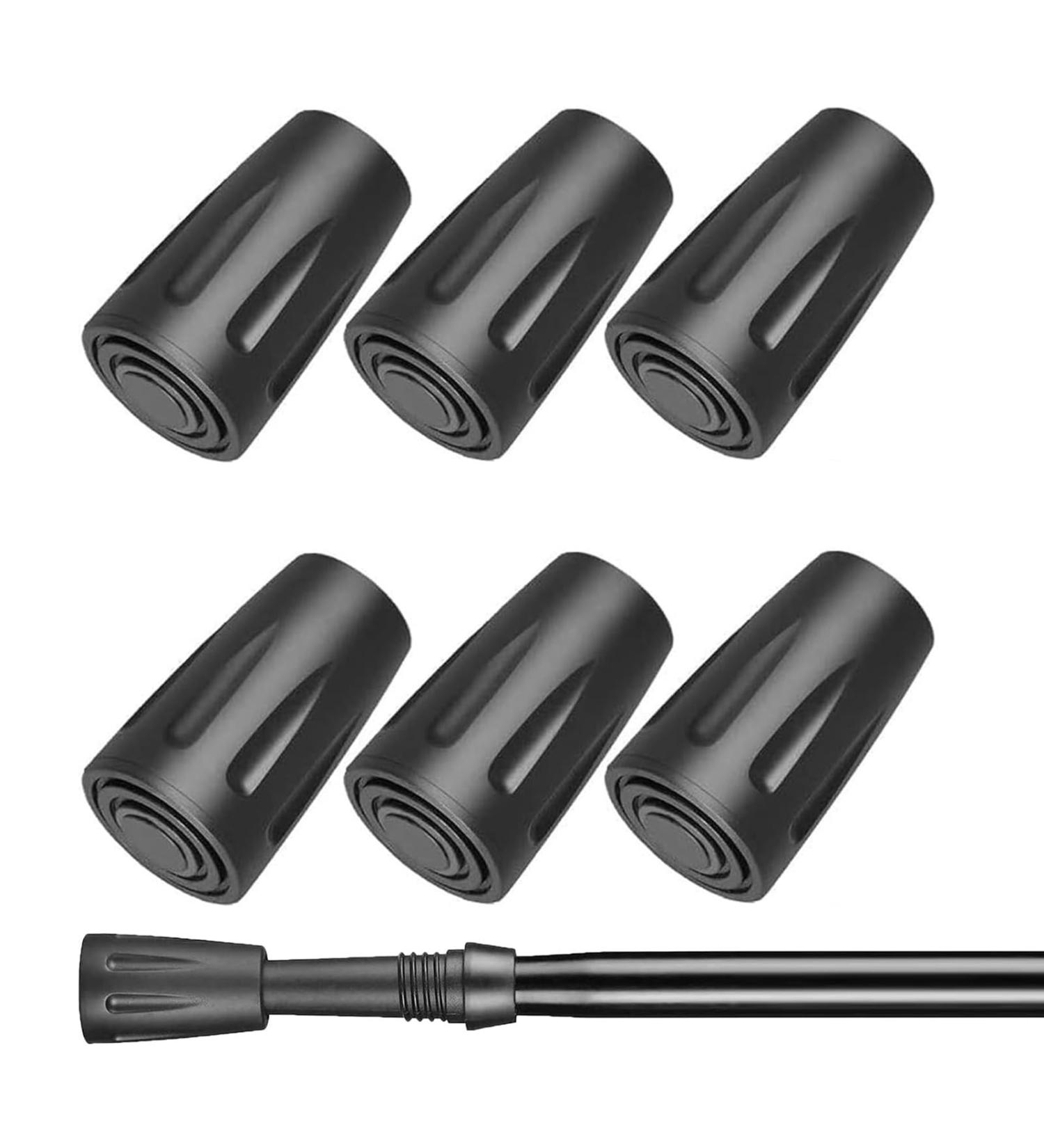 Rubber Tips for Walking Sticks Rubber Crutch Tips Rubber Leg Tips Cane Accessories Walker Replacement Tips Walker Leg Caps Extra Stability - Buy Online on GoSupps.com