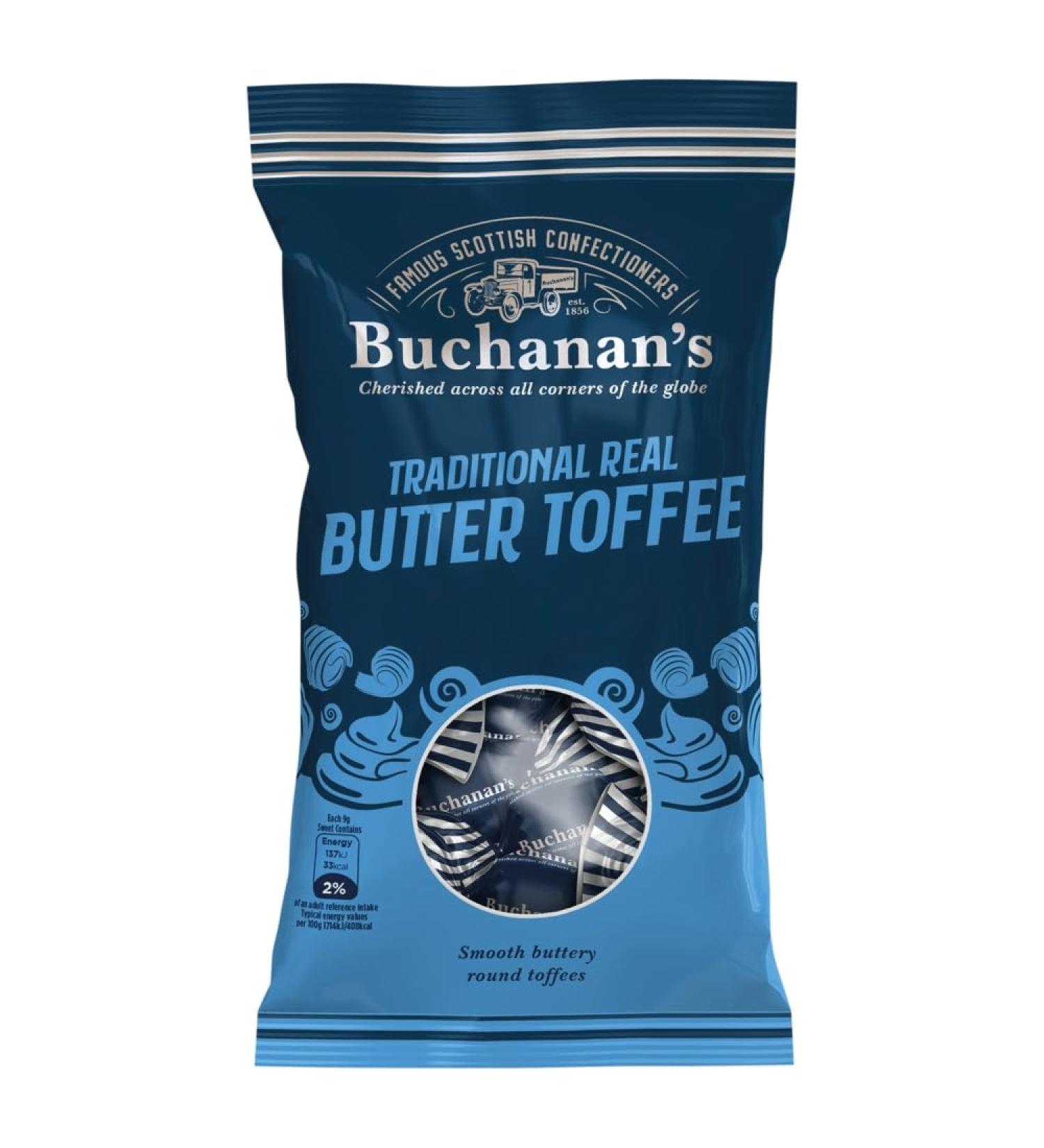 Buchanan's Traditional Real Butter Toffee 120g
