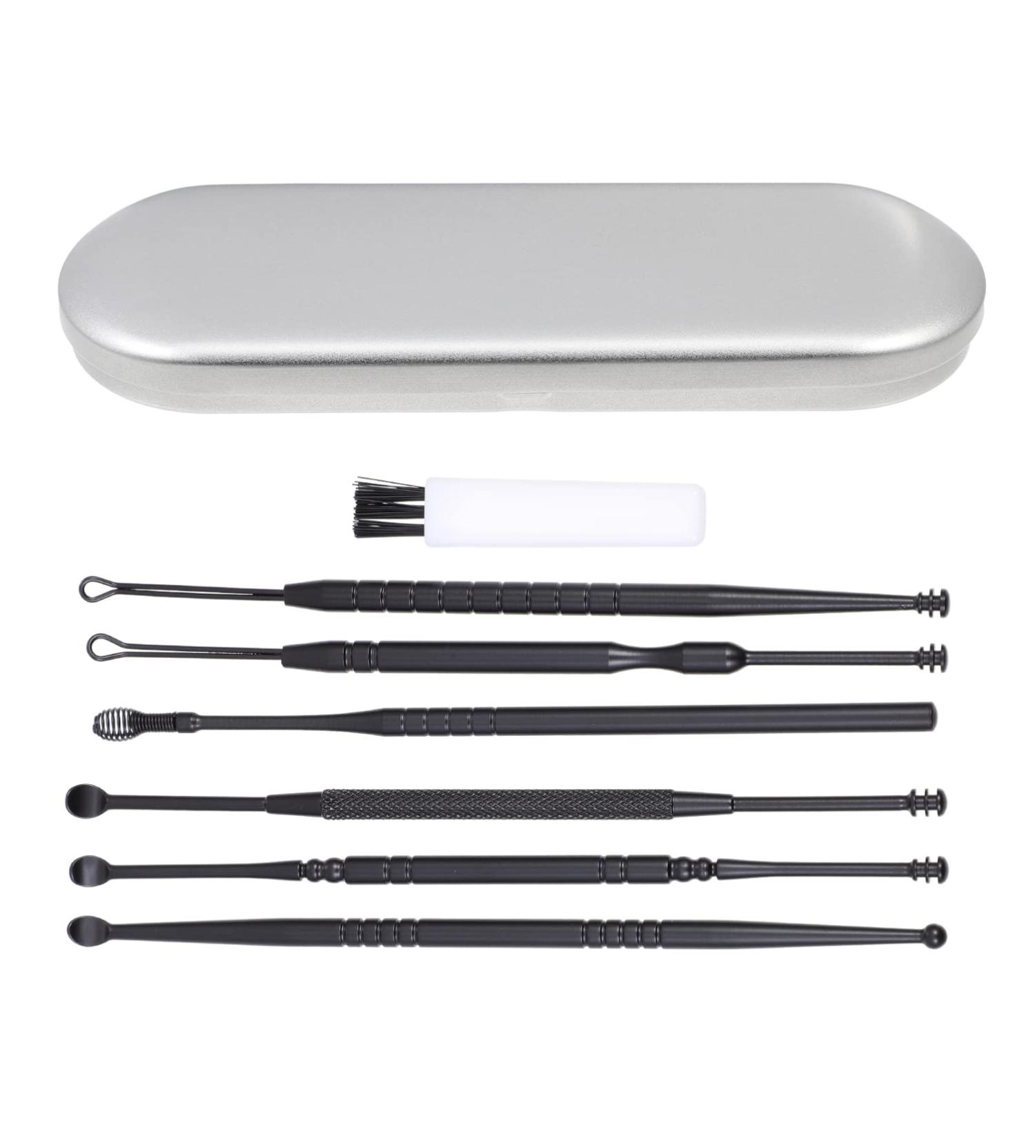 Healifty Ear Cleaning Kit - Stainless Steel Earwax Removal Scoops - Practical Ear Cleaners - Buy Online on GoSupps.com