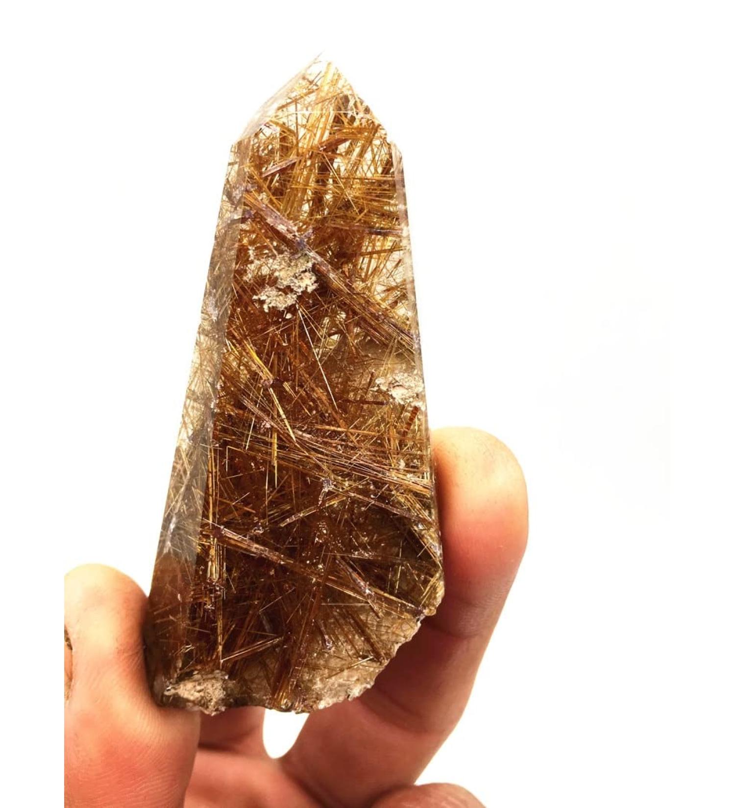 1PC Brazilian Natural Quartz Crystal Wand s Natural Stones and Minerals - Buy Online on GoSupps.com