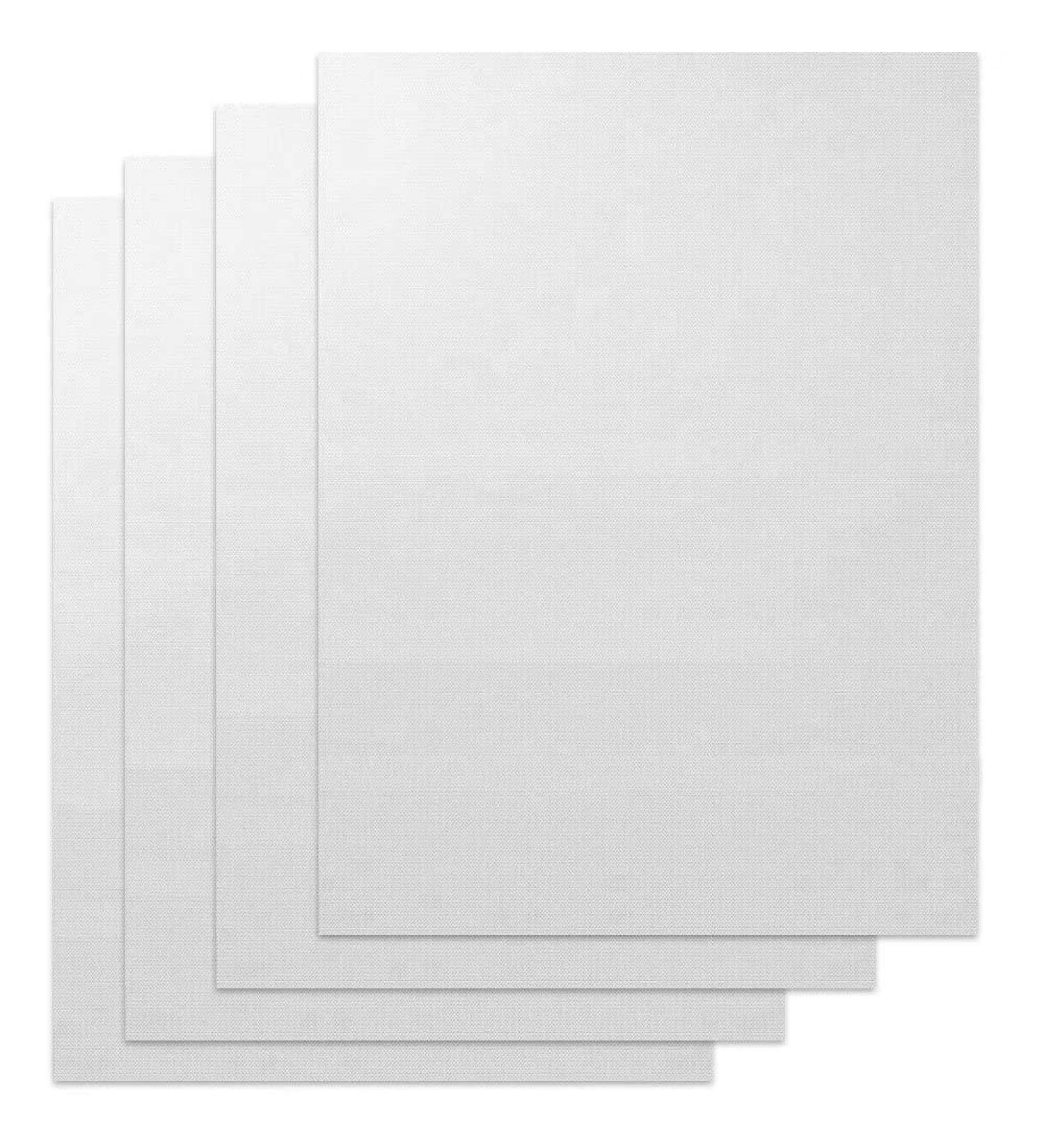 LokiLux 4-Pack 16x24 PTFE Teflon Heat Press Sheets - Non-Stick & Heat Resistant Craft Mat for Baking/Grill - White - Buy Online on GoSupps.com