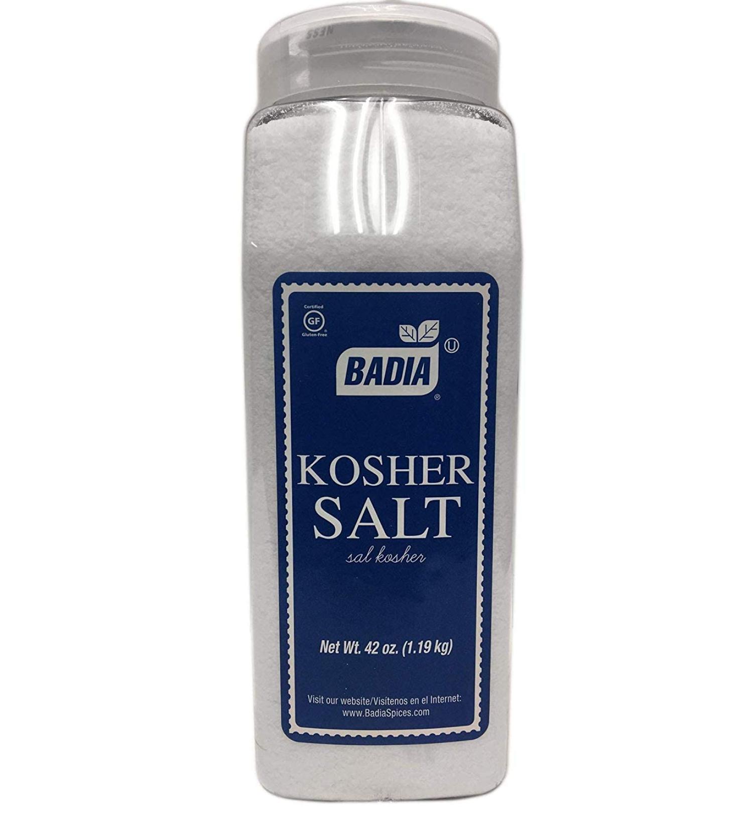 Badia Kosher Salt - 1.19kg (42 oz) | Premium Sal Kosher - Buy Online on GoSupps.com