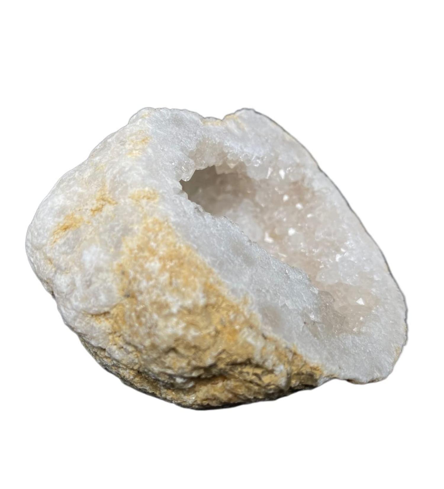 Natural Crystal Rough Gift Natural Crystal Stones White Crystal Geode Cluster for Desk Decoration Gift (Size : 200-250g) - Buy Online on GoSupps.com