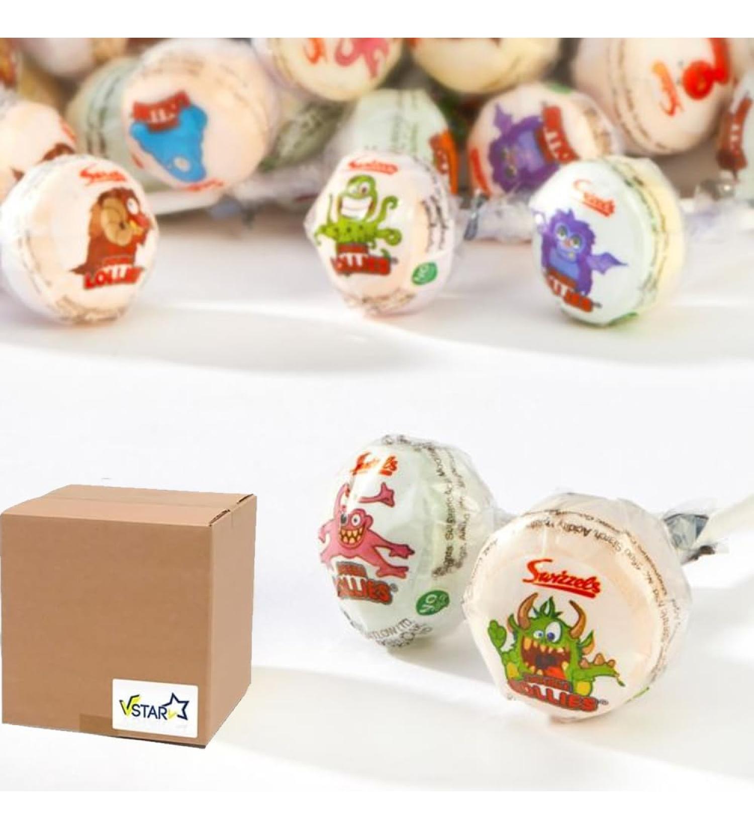 Double Lollies Retro Sweets Lollipops (100) - VSTAR
