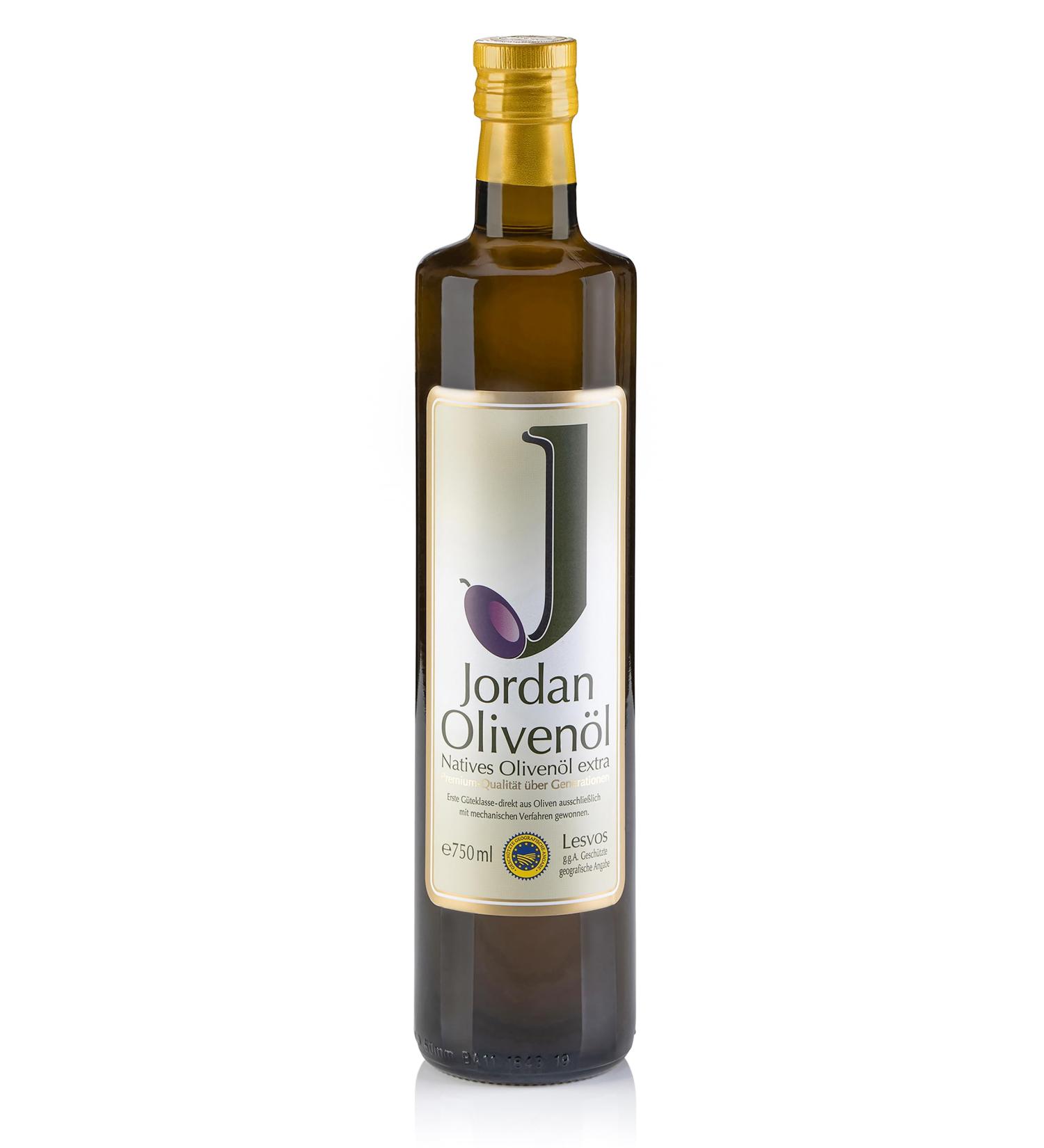 Buy Jordan Extra Virgin Olive Oil - 750 ml (1 Pack) | Premium Quality Ideal for Cooking & Dressing | International Shipping Available - Buy Online on GoSupps.com
