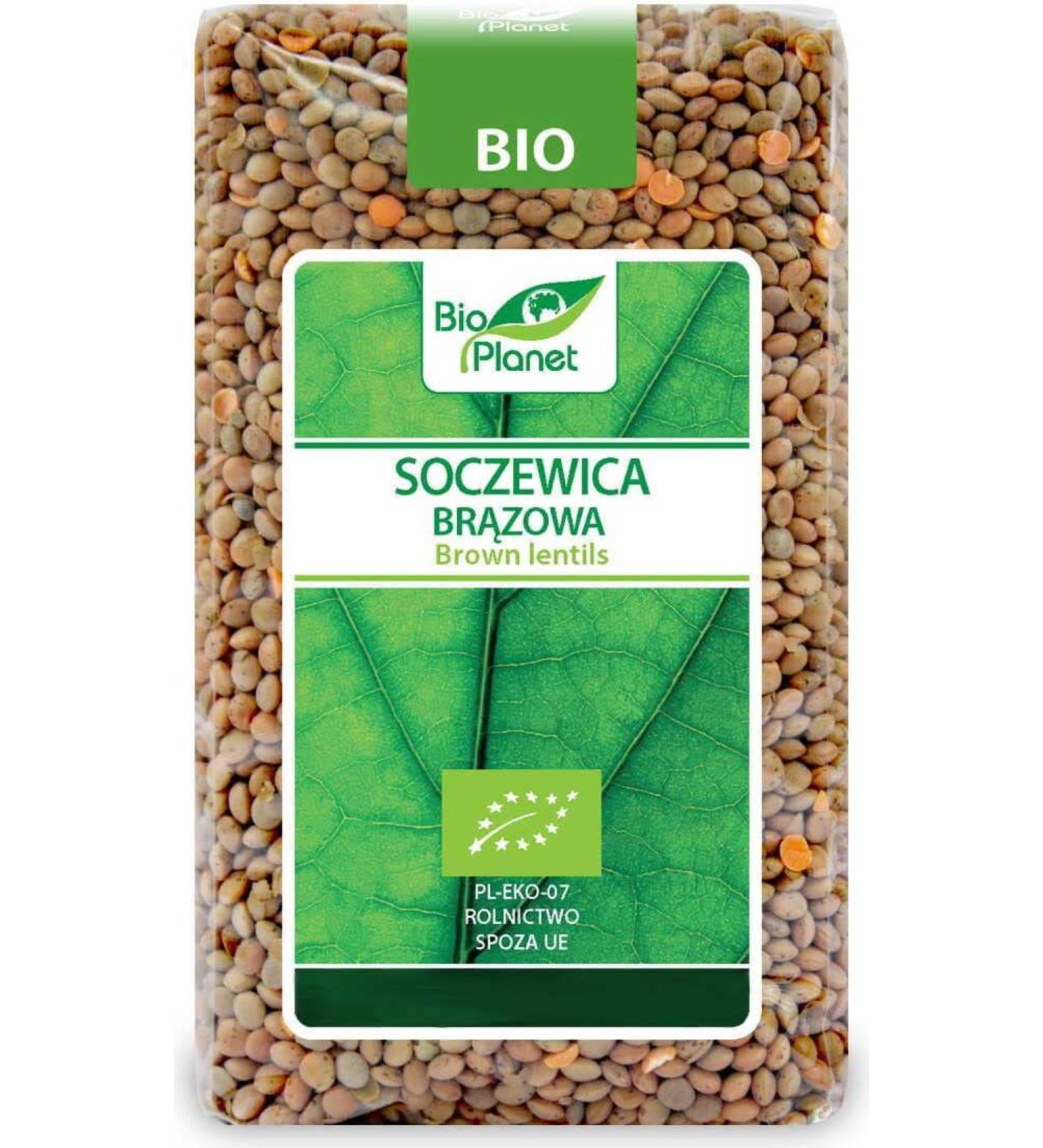 Lentils brown BIO 500 g BIO PLANET