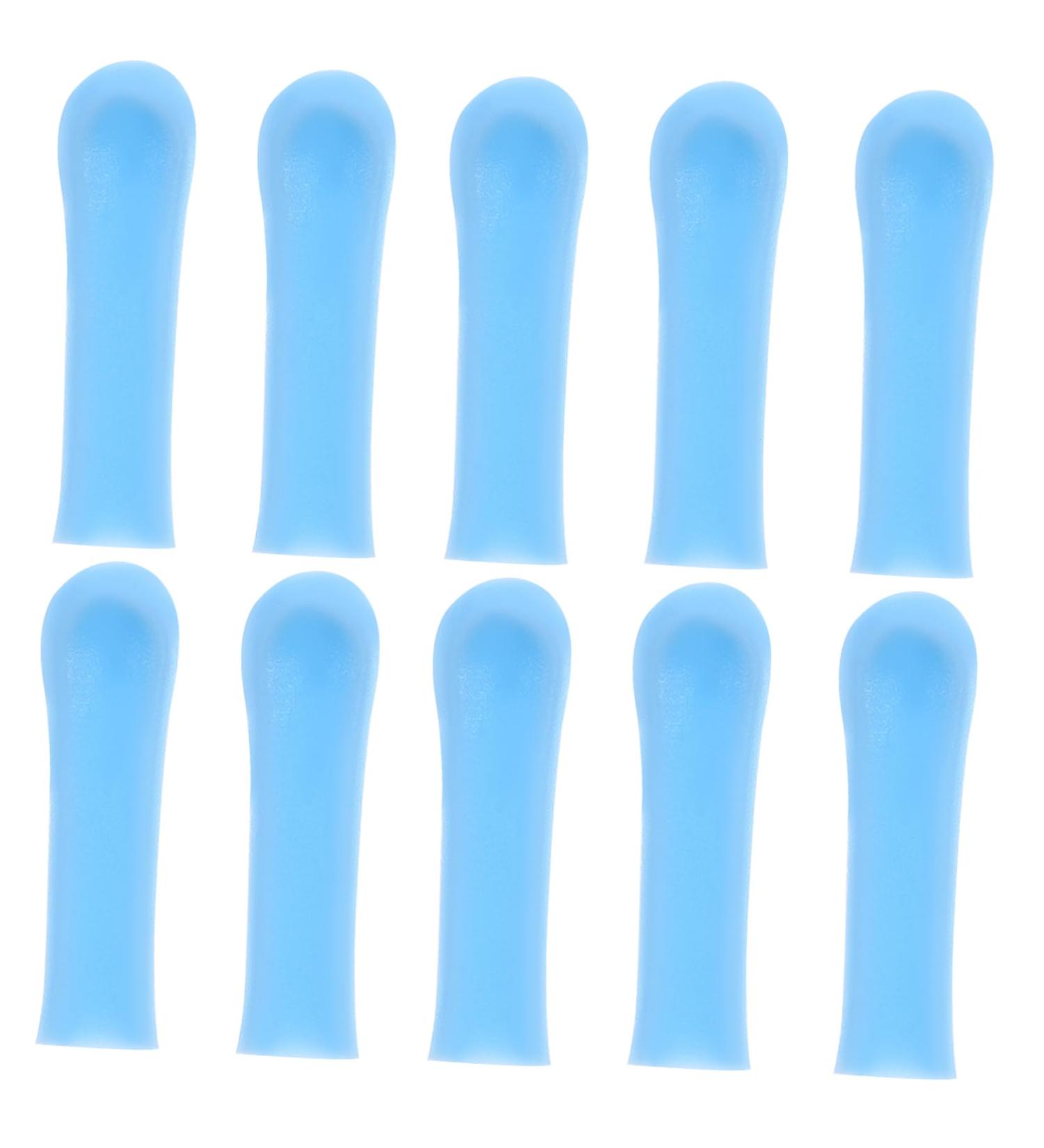 Hoement 10pcs Replaceable Silicone Ear Wax Cleaner Sleeves Use Ear Cleaning Accessories Comfortable Elegant Design - Buy Online on GoSupps.com