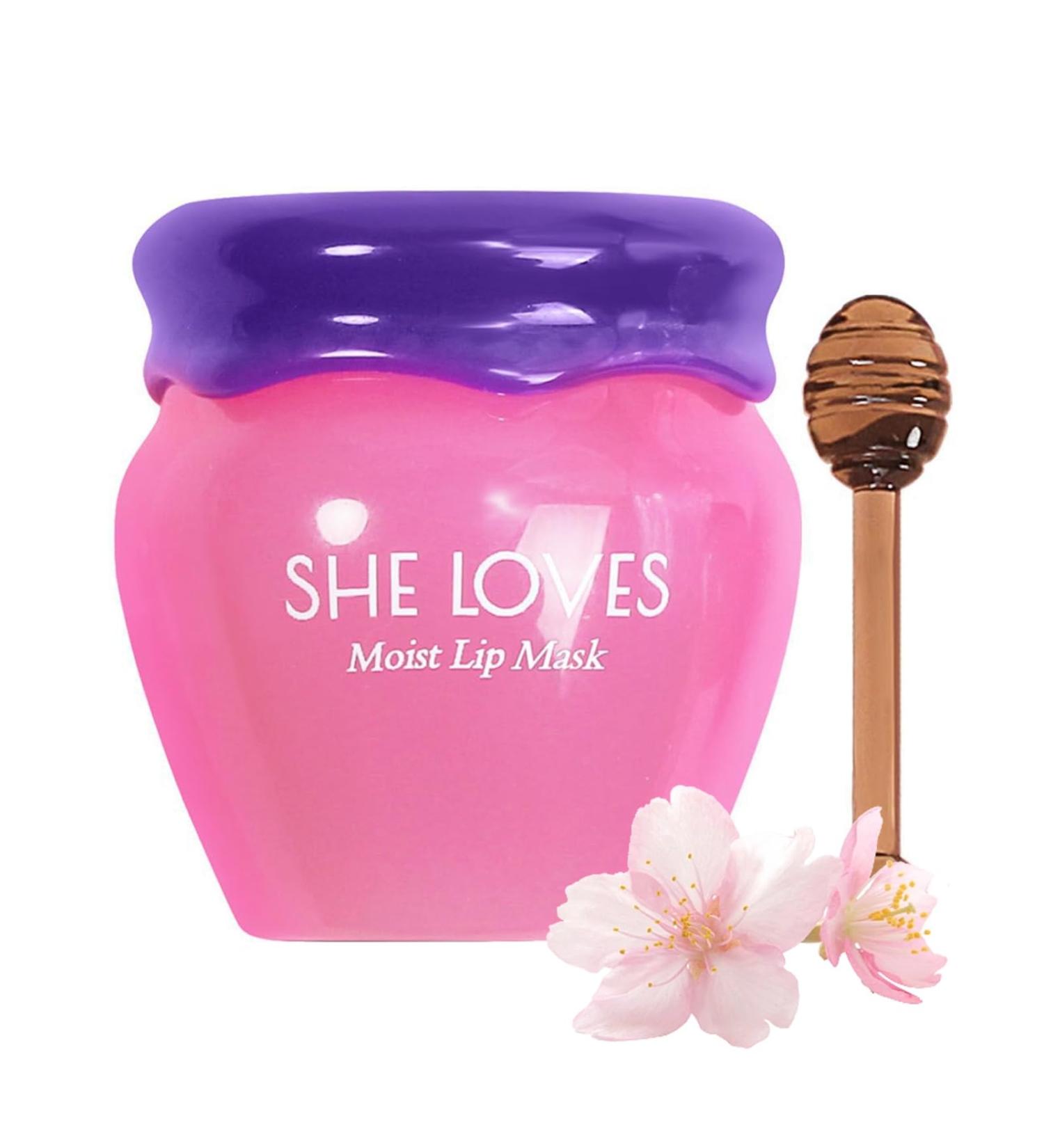 Sakura Lip Sleeping Mask - Overnight Lip Moisturizer for Dry Cracked Lips | Repair & Hydrate | Best Lip Care for Women - Buy Online on GoSupps.com