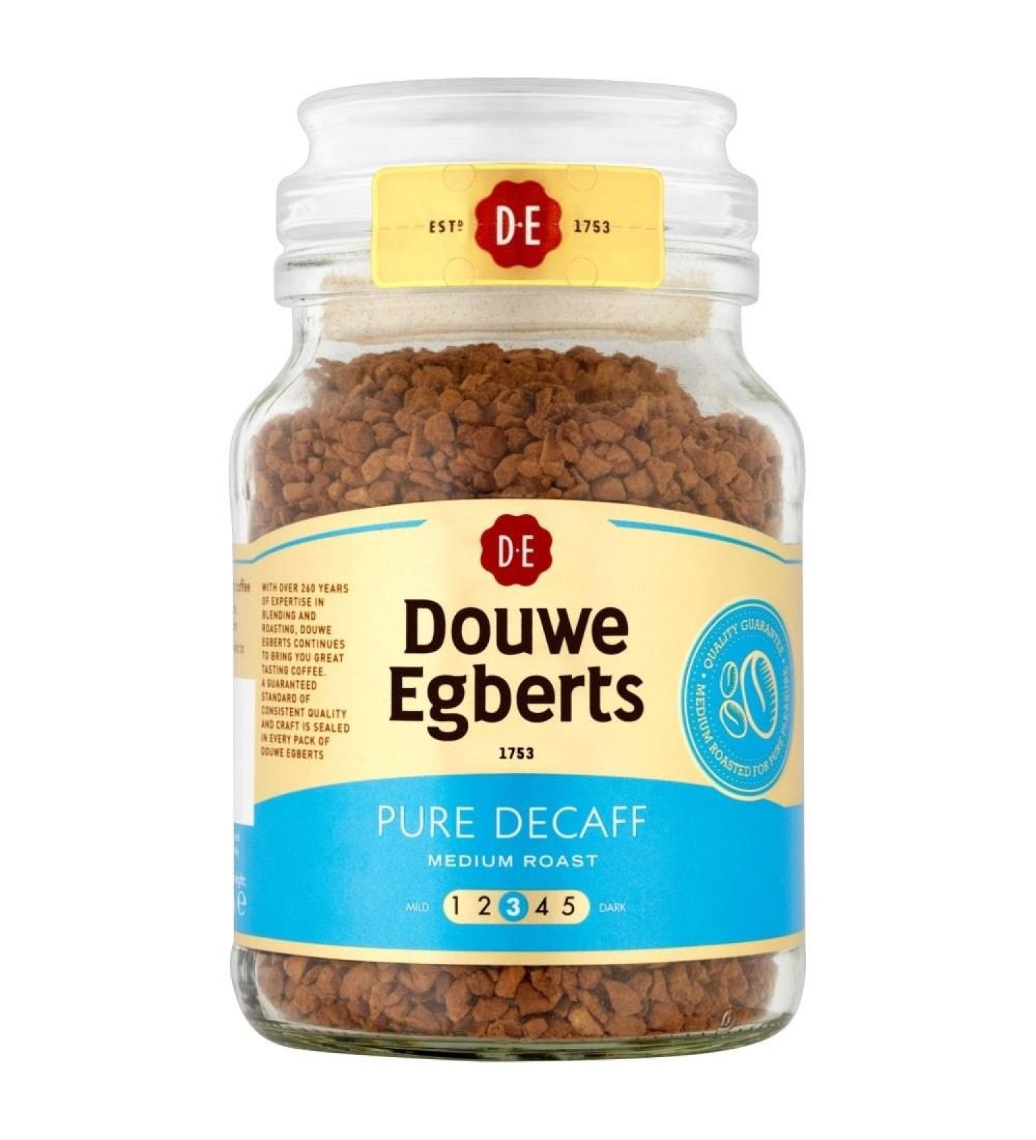 Douwe Egberts Douwe Egberts Pure Decaf Medium Roast Coffee (95g) - Pack of 6