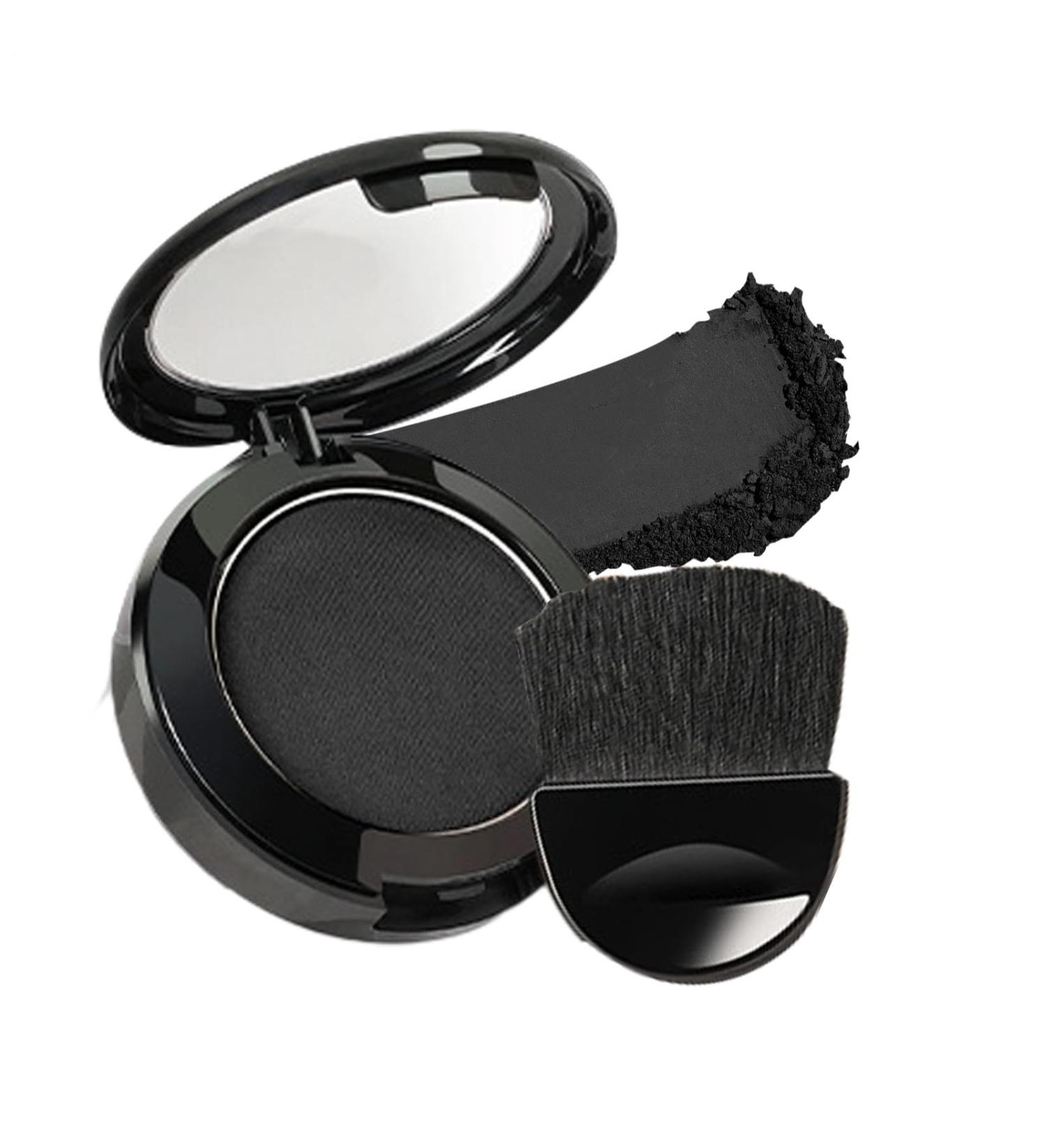 Lpoppcx Hair Covering Powder Long Lasting Hair Shadow Topper Powder With Applicator And Mirror Root Coverage Wearable for Women and Grandmas Instantly Thicker Fuller Look 01 - Buy Online on GoSupps.com
