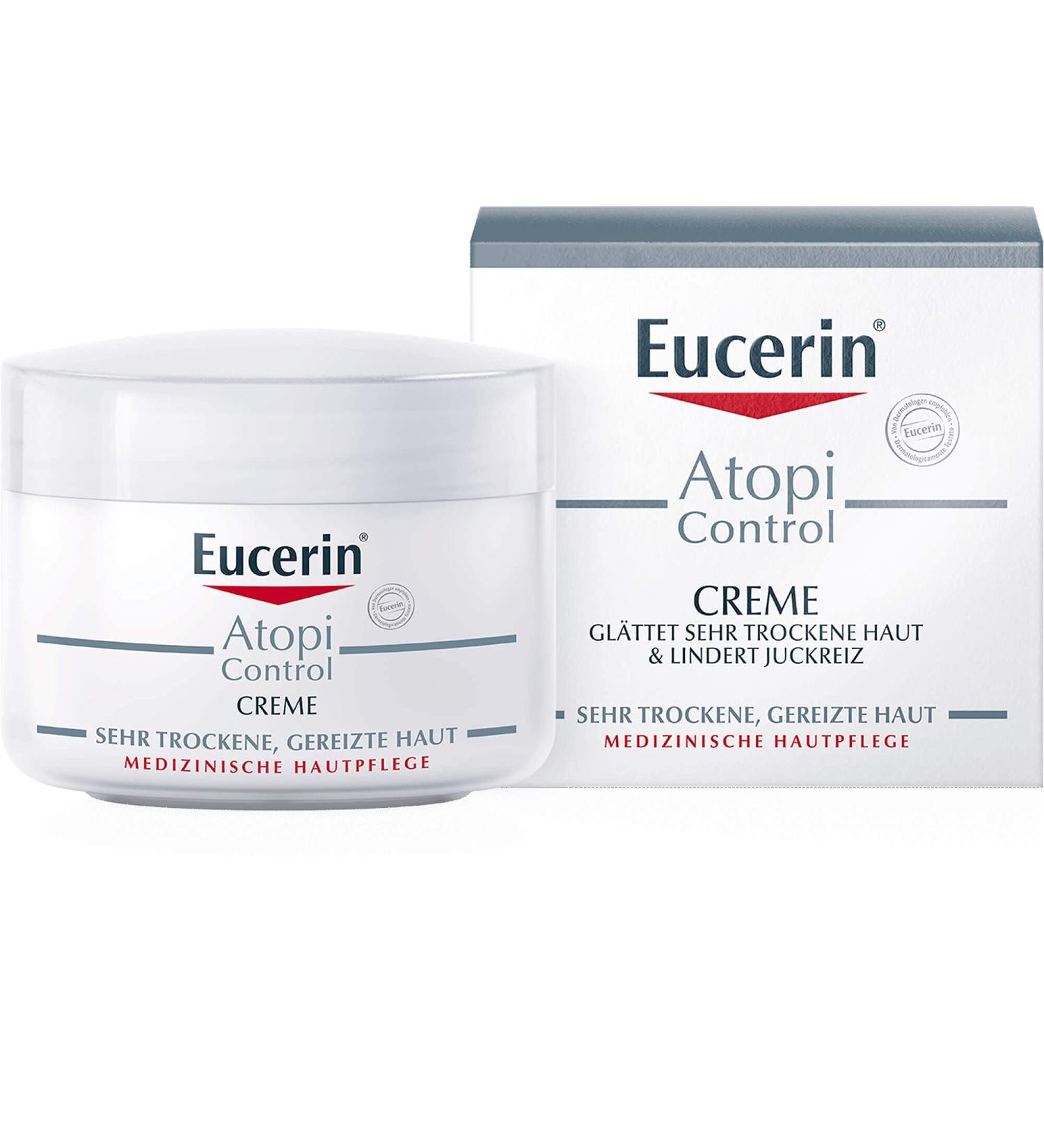 Eucerin AtopiControl Cream 75ml & Free Trial Set | Best International Shipping - Buy Online on GoSupps.com