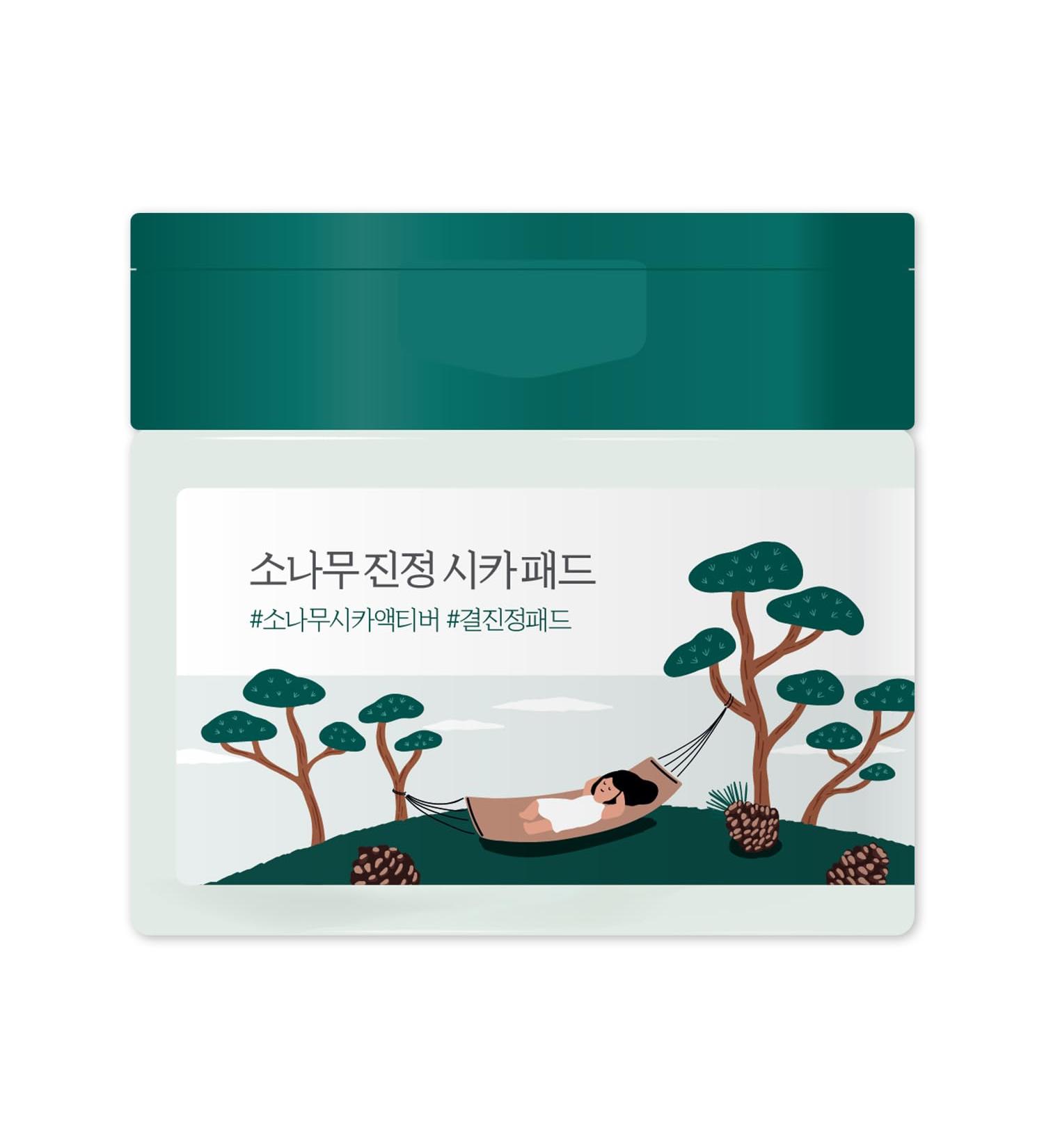 Pine Calming Cica Pad - Soothing Skin Care for All Skin Types | International Shipping - Buy Online on GoSupps.com