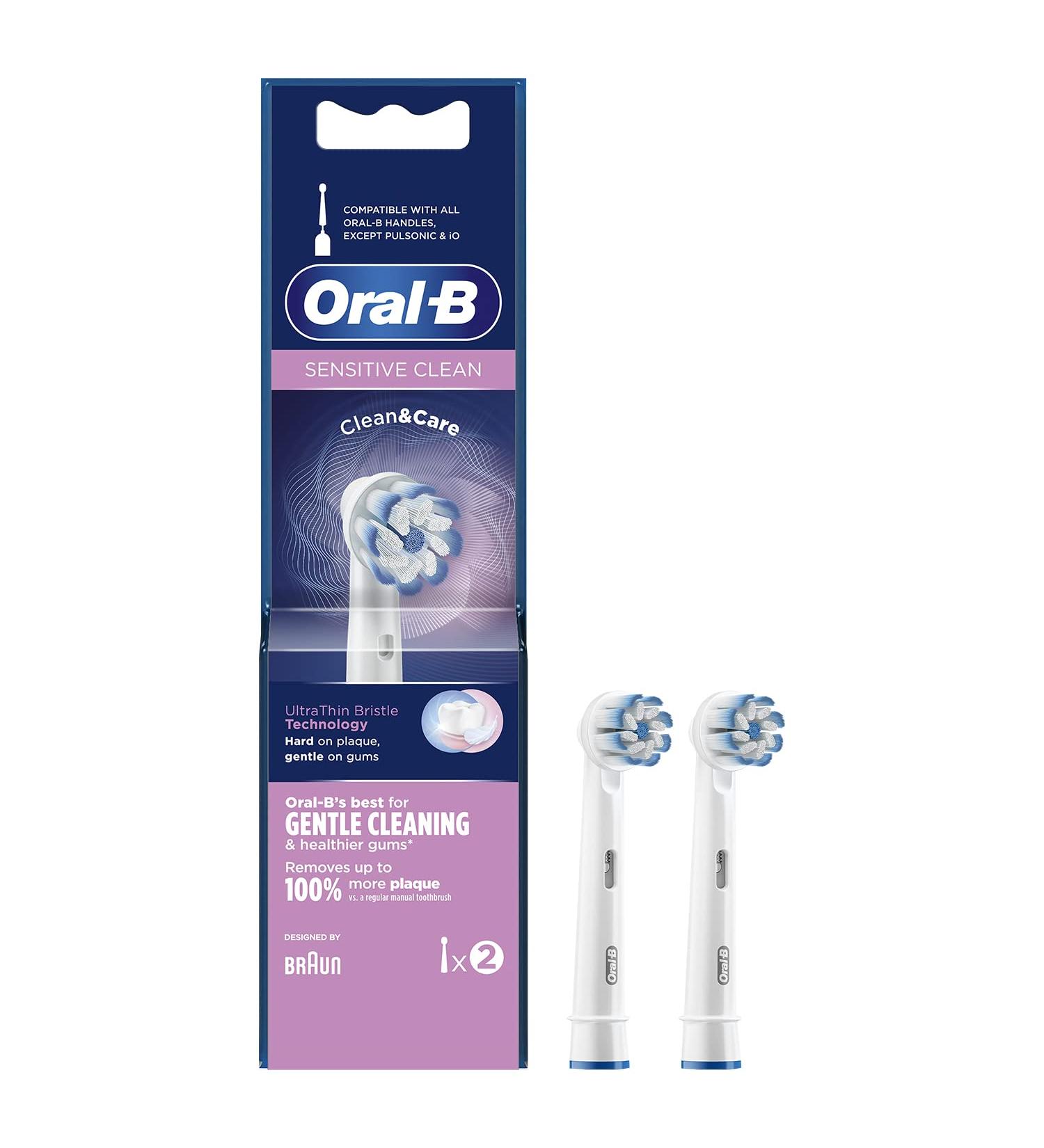 Sensiclean Oral B Replacement Heads - 2 Pack - Buy Online on GoSupps.com
