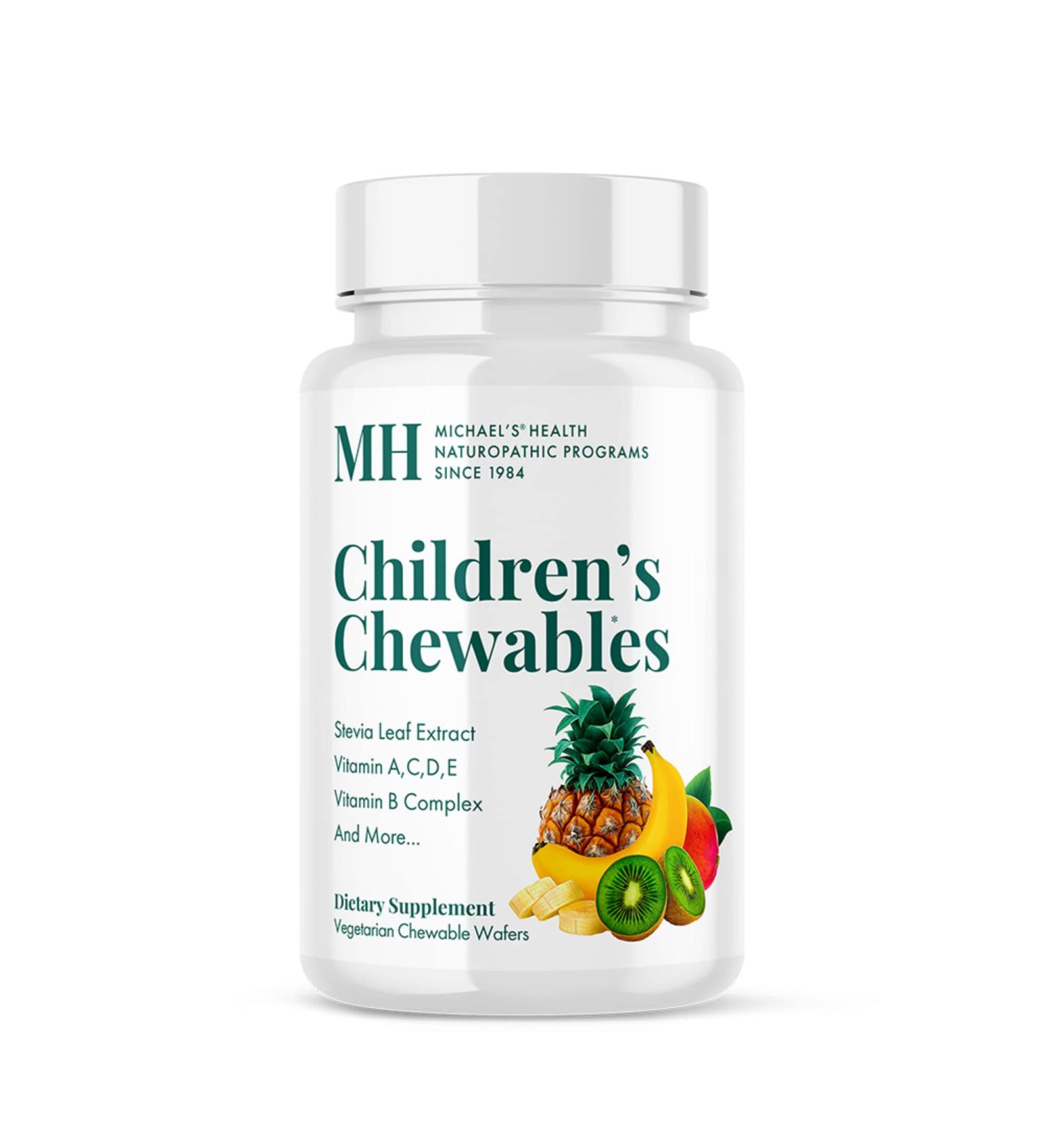 MICHAEL'S Health Children's Chewables - 60 Vegetarian Wafers - Fruit Punch Flavor - Multivitamin & Mineral Supplement - Buy Online on GoSupps.com