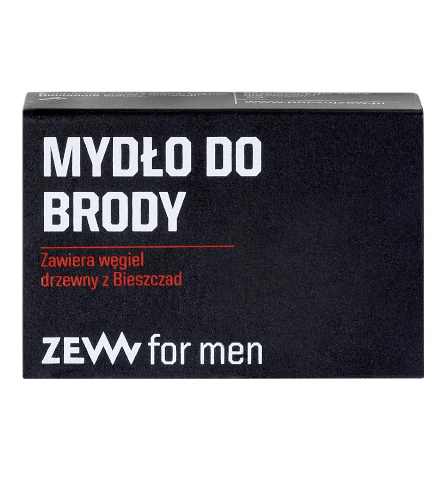  ZEW FOR MEN ZEW for men Activated Charcoal Shaving Soap 85 ml - Buy Online on GoSupps.com