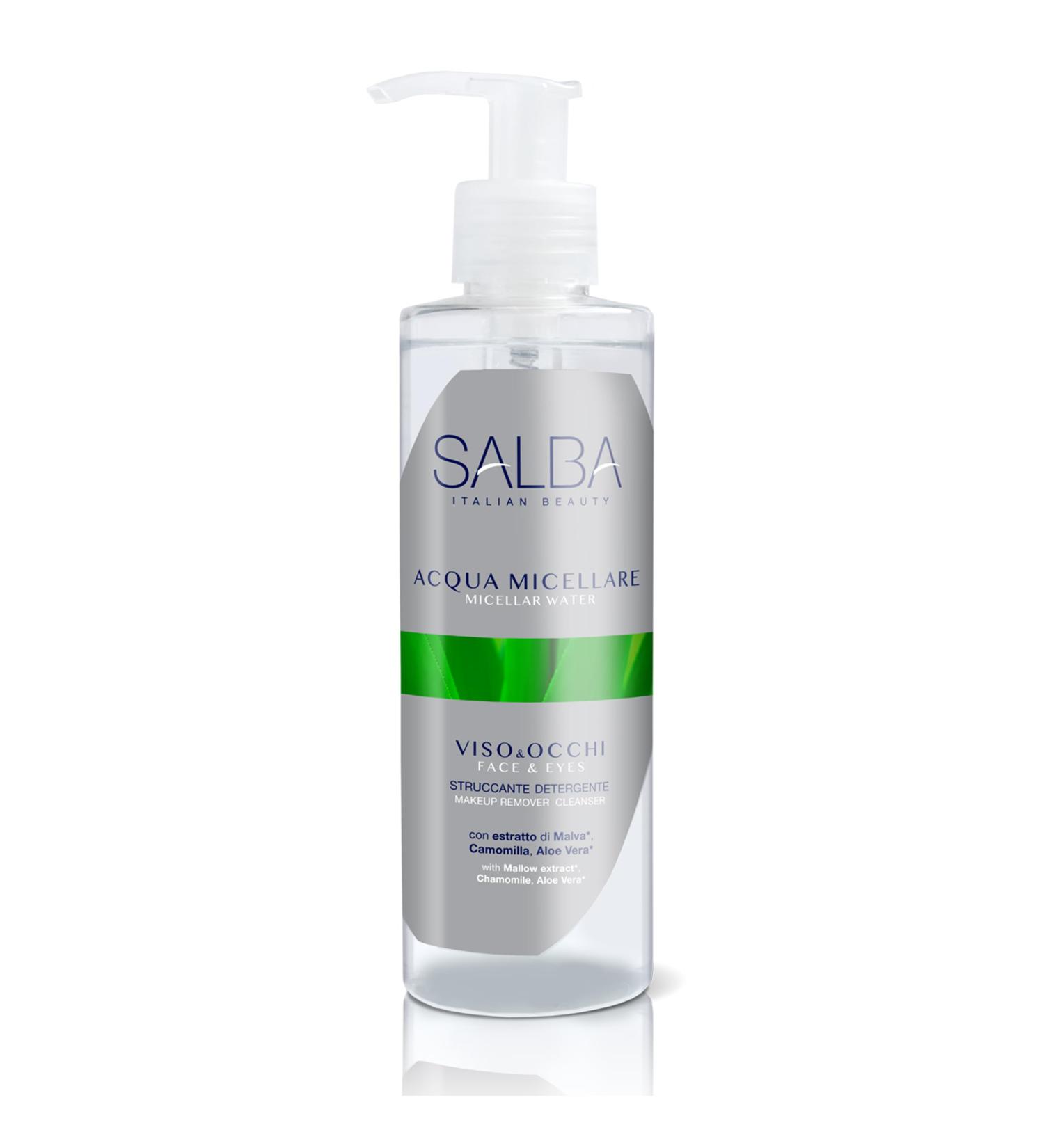 Buy SALBA Micellar Water for Face & Eyes 200 ml - Gentle Cleansing & Hydration | International Shipping - Buy Online on GoSupps.com