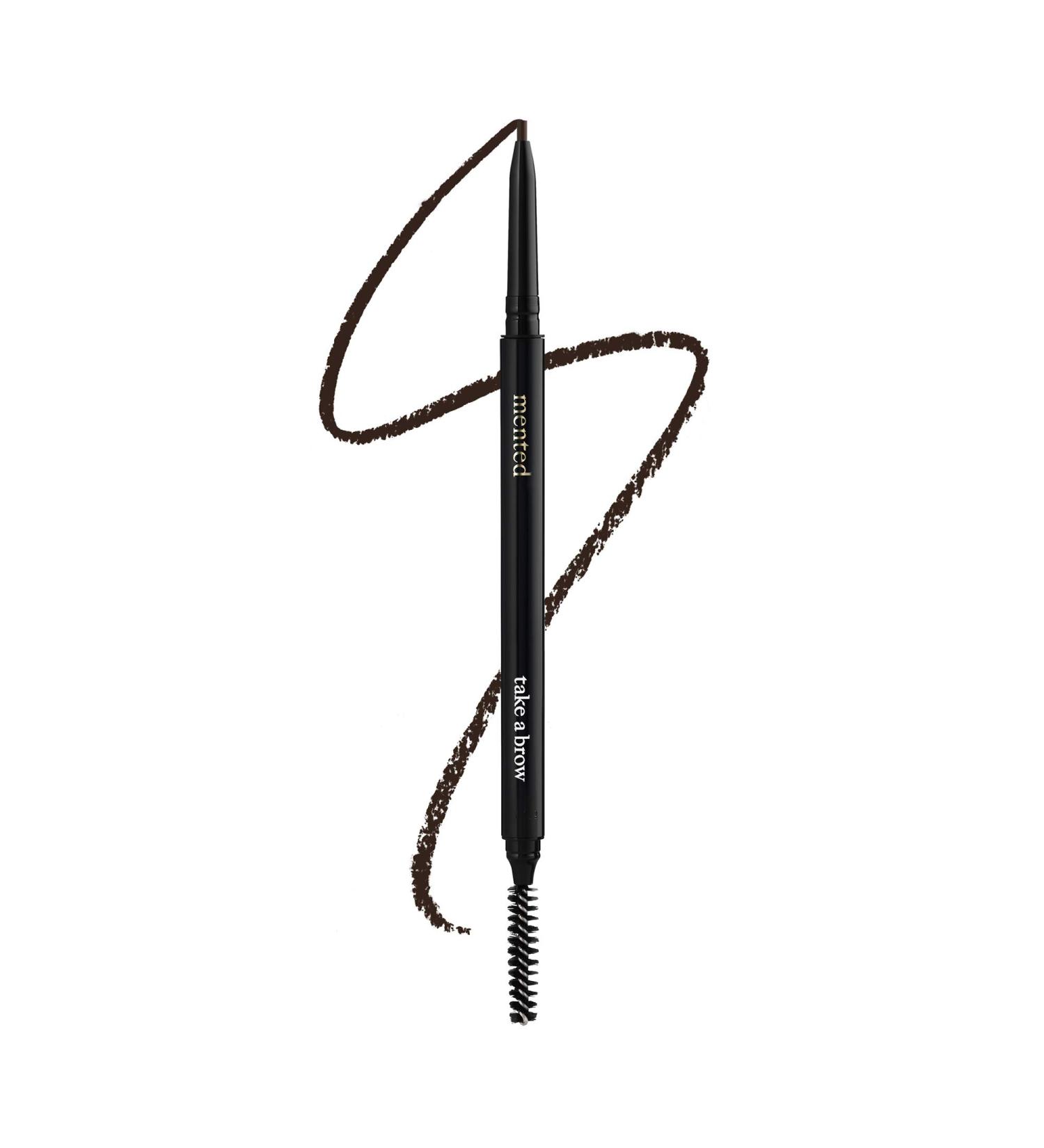 Mented Cosmetics Take A Brow Kit | Eyebrow Pencil, Stencil & Brush | Natural Looking Brows | All Day Wear | Cruelty-Free - Buy Online on GoSupps.com