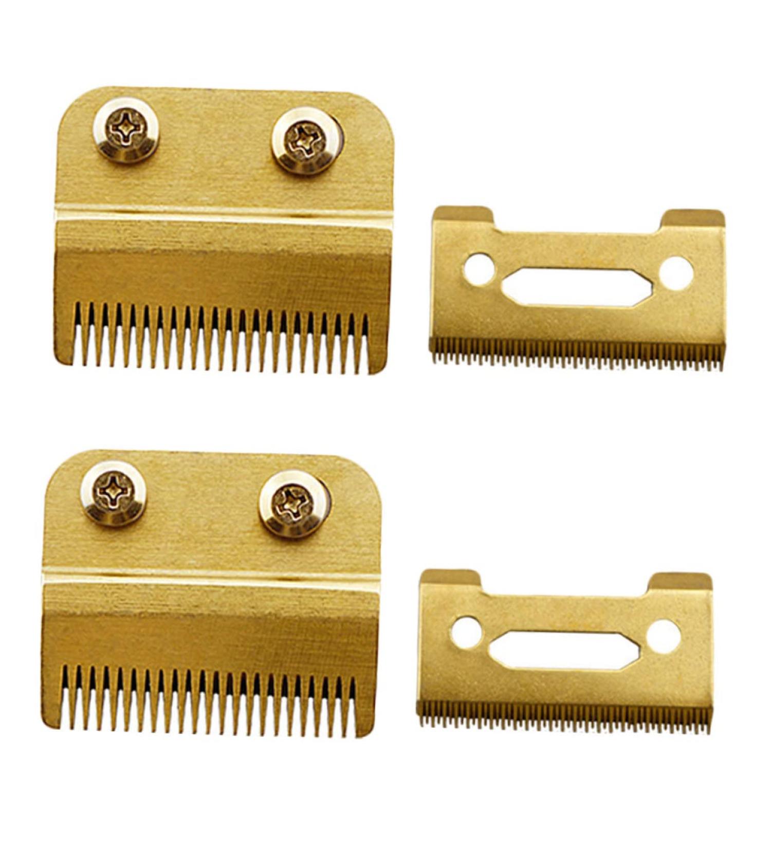 CRILSTYLEO 2 Sets Hair Cutting Head Replacement Blades for Hair Clippers Electric Hair Trimmer Hair Trimmer Head Replacement Blades for Electric golden 4.50X3.80X0.50CM Golden 4.50X3.80X0.50CM - Buy Online on GoSupps.com