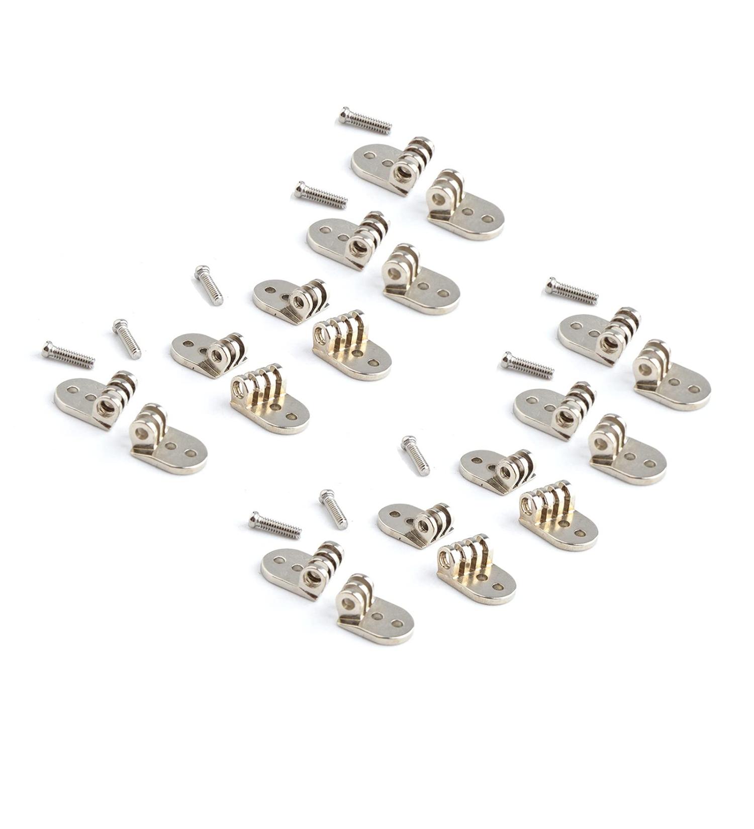 SBTRKT 10 Sets Replacement Eyeglass Hinges | Universal Eyeglass Accessories & Parts | Durable & Versatile Frames - Buy Online on GoSupps.com