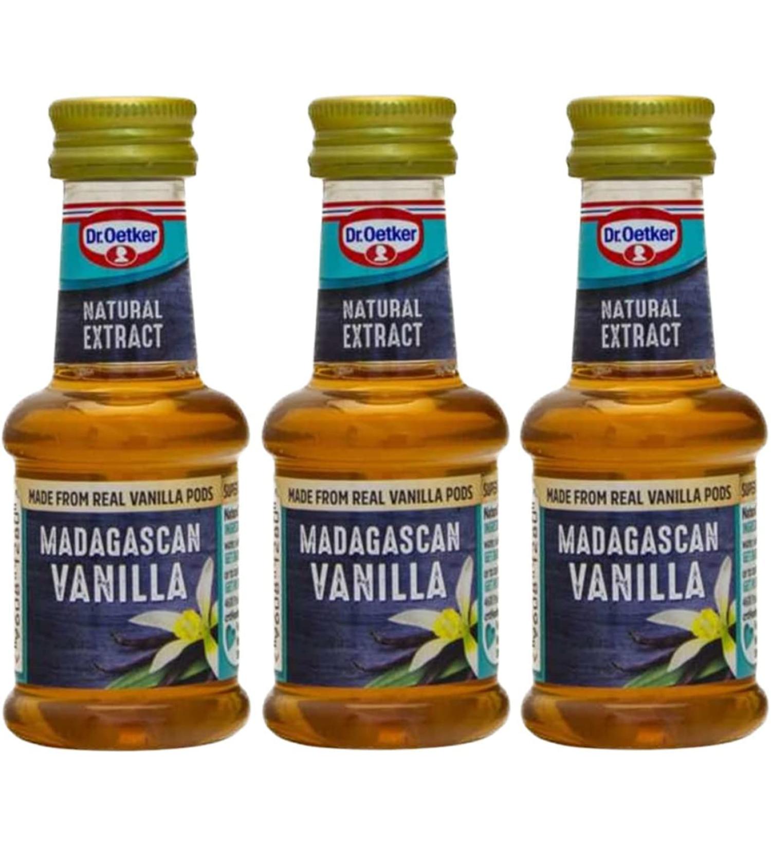 Dr Oetker Natural Extract Madagascan Vanilla 35ml - Pure and Rich Flavor - Buy Online on GoSupps.com