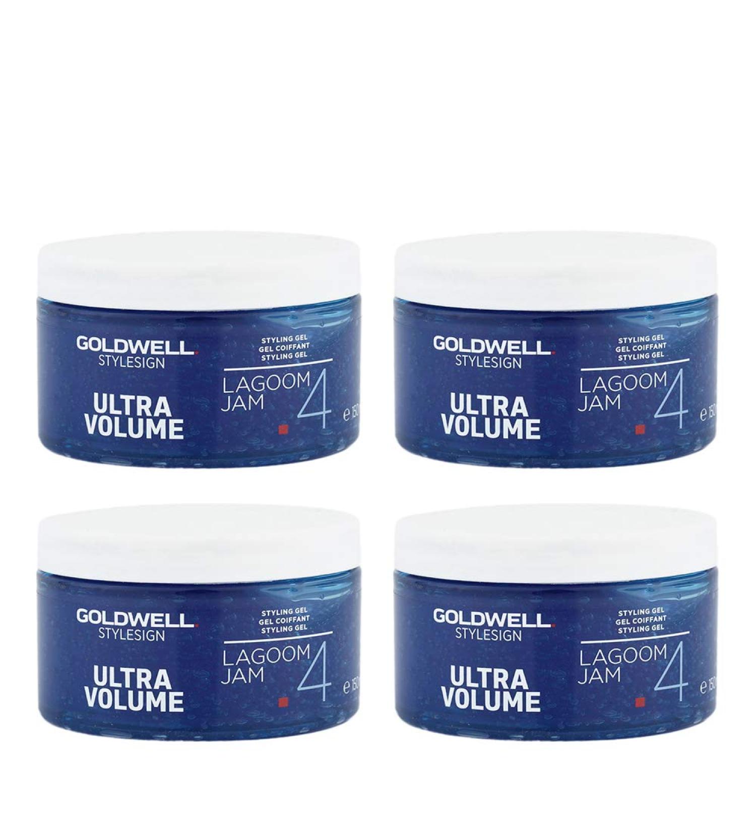 Goldwell Goldwell Stylesign Volume Lagoom Marmalade 150ml Kit 4 Pcs Unscented 150 ml (Pack of 4)