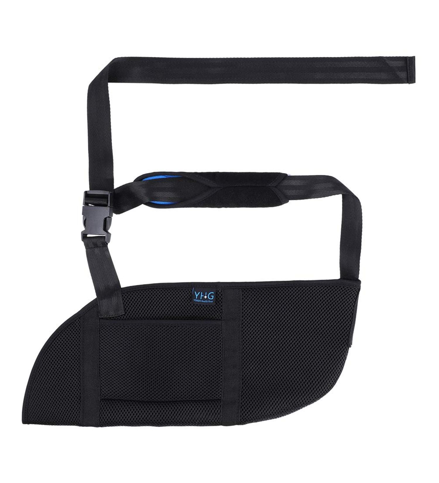 Arm Sling Medical Support | Adjustable Padded Shoulder Immobilizer for Wrist & Elbow Surgery - Men & Women - Buy Online on GoSupps.com