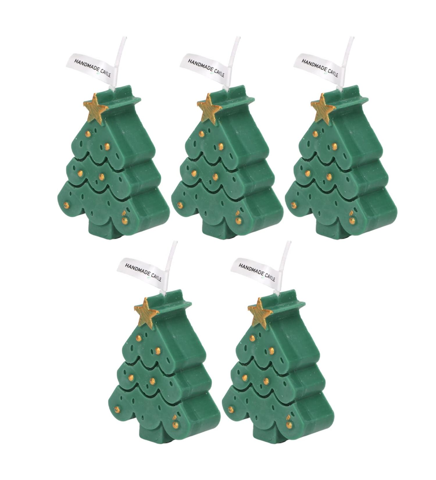 5-Piece Christmas Fragrance Set | Aromatherapy Soy Candles | Stress Relief & Meditation | Perfect Holiday Gift - Buy Online on GoSupps.com