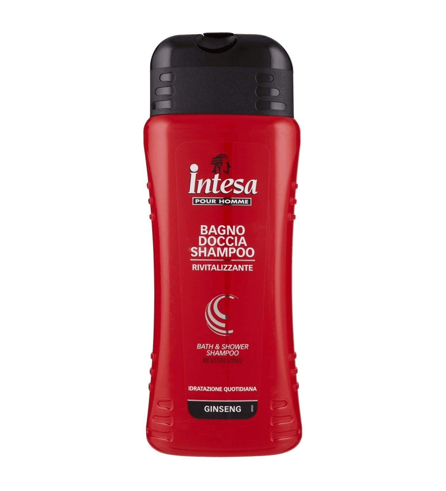 Intesa Intesa Rivitalizzante Foaming Shower Shampoo 500ml Pack of 3