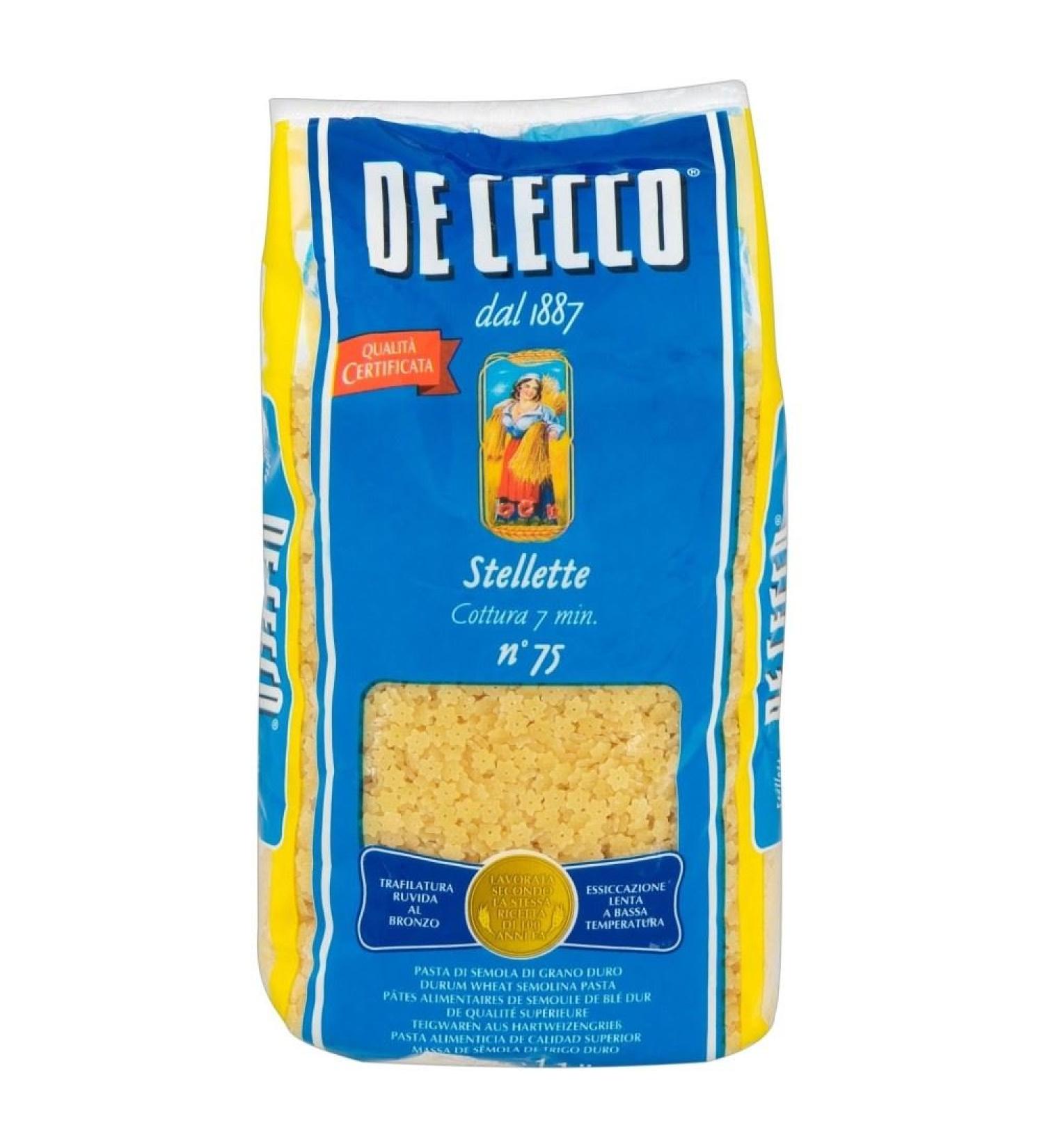 De Cecco De Cecco Stellette soupe Pasta (500g) - Paquet de 2