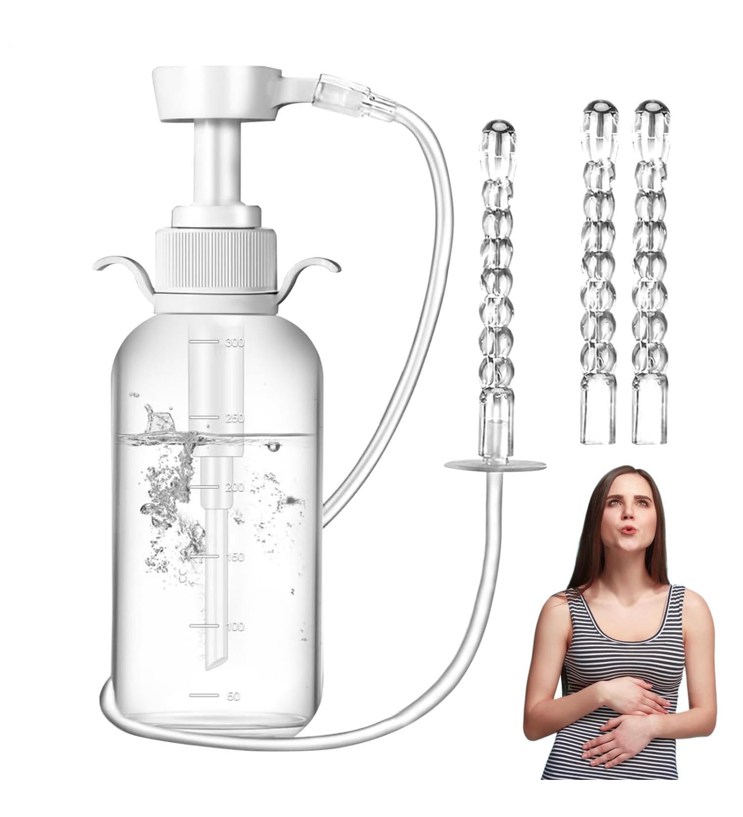  Generisch Women's Showers 300ml Feminine Rinse Bottle | Gentle and reusable aid for intimate care at home on the go in the bathroom and shower - Buy Online on GoSupps.com