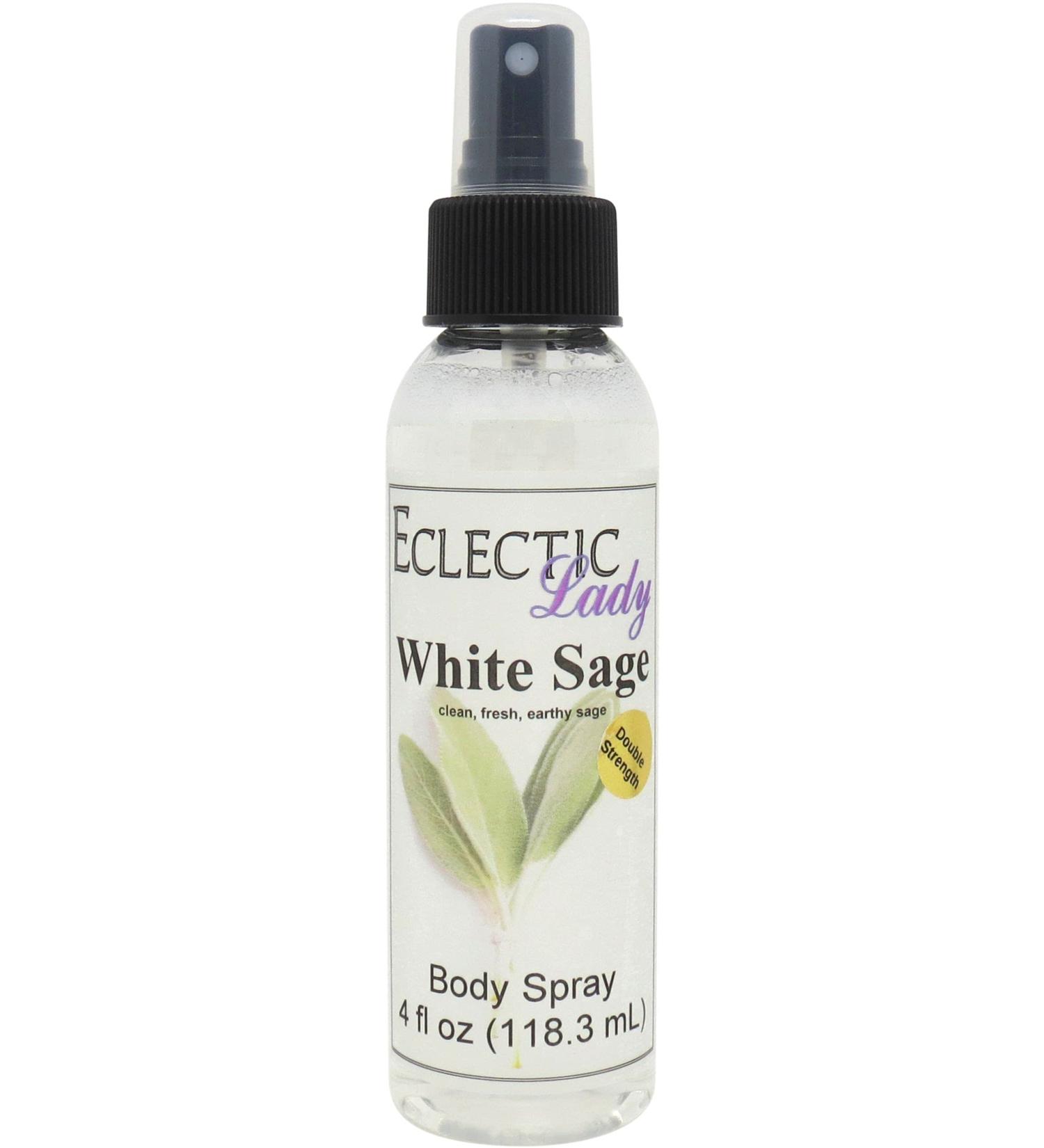 White Sage Body Spray Body Mist for Women with Clean Light & Gentle Fragrance Long Lasting Perfume with Comforting Scent for Men & Women Cologne with Soft Subtle Aroma For Daily Use Double Strength 4 Fluid Ounces - Buy Online on GoSupps.com