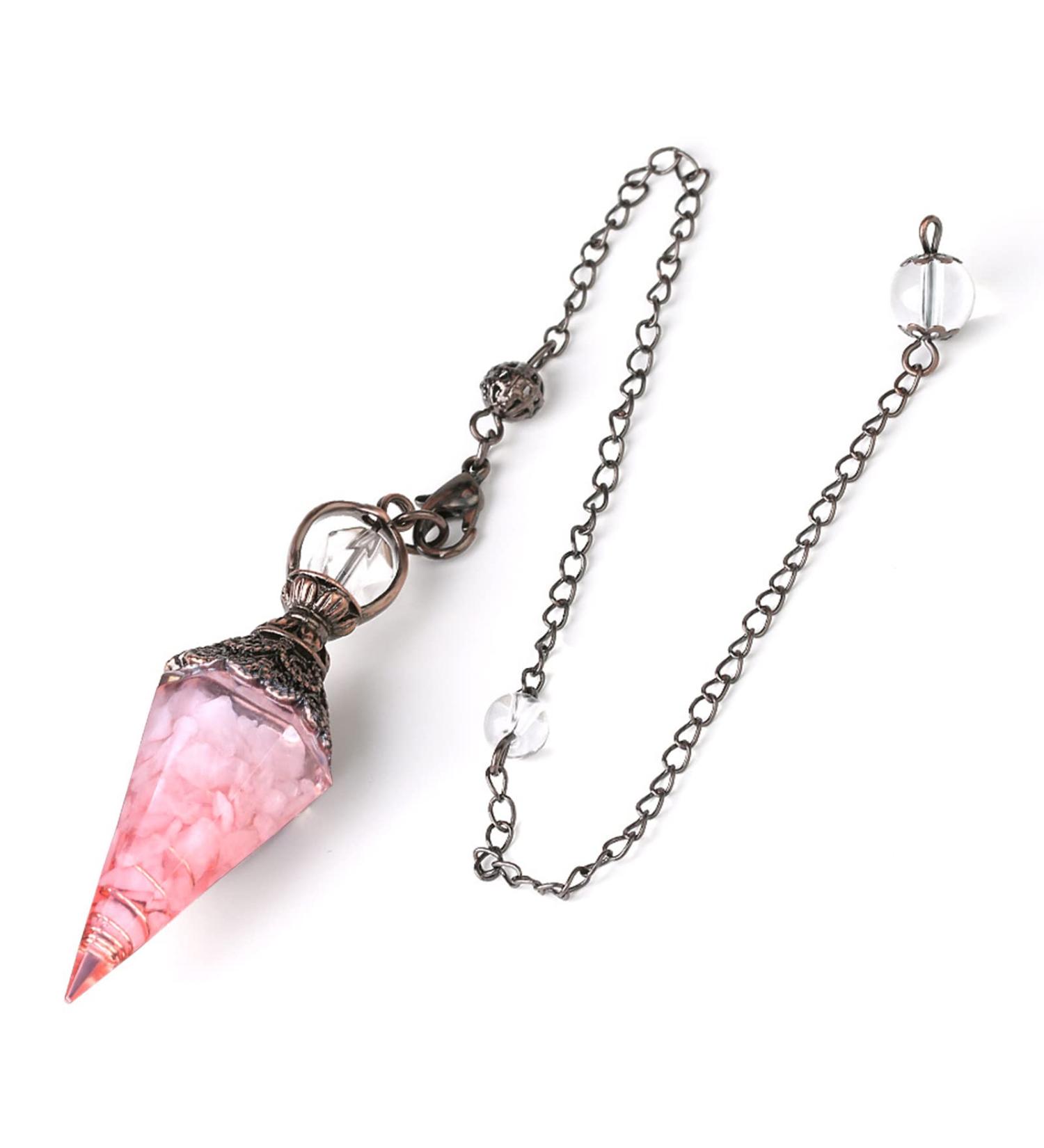 RVSWIHFA Lapis Lazuli Healing Stones and Crystals Dowsing Pendulum Healing Crystal Points Gemstone Pendulum Scrying Dowser Reiki Crystals Resin Chip Stone Divination Wicca Crystal Therapy Meditation - Buy Online on GoSupps.com