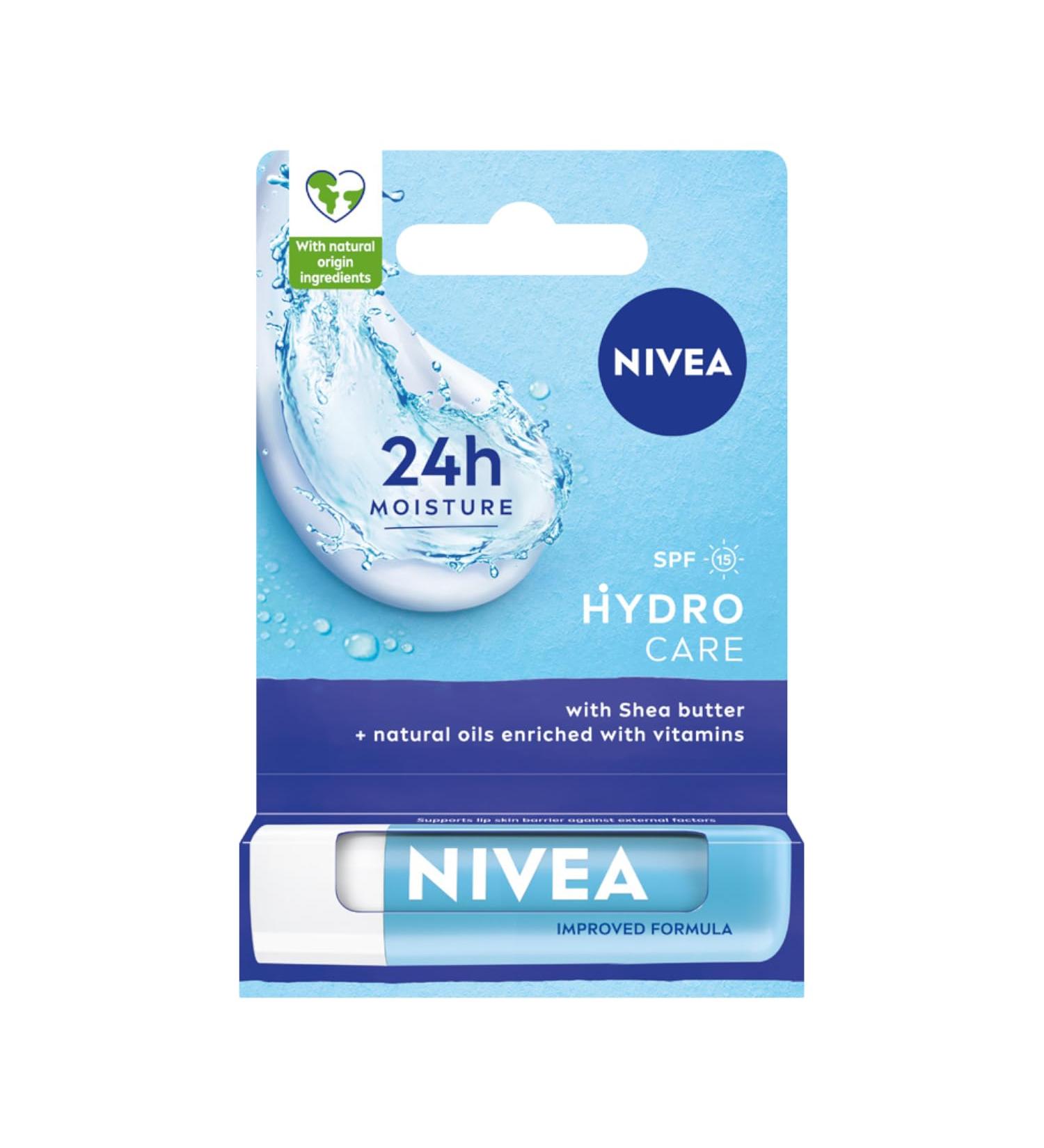 BEIERSDORF AG NIVEA Hydro Care caring lipstick 48 g - Buy Online on GoSupps.com