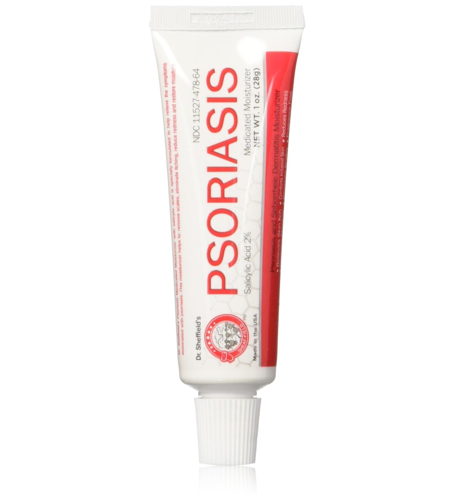 Psoriasis 2% Salicylic Acid Medicated Moisturizer 1.0 Oz - Effective Relief for Psoriasis Symptoms - Buy Online on GoSupps.com