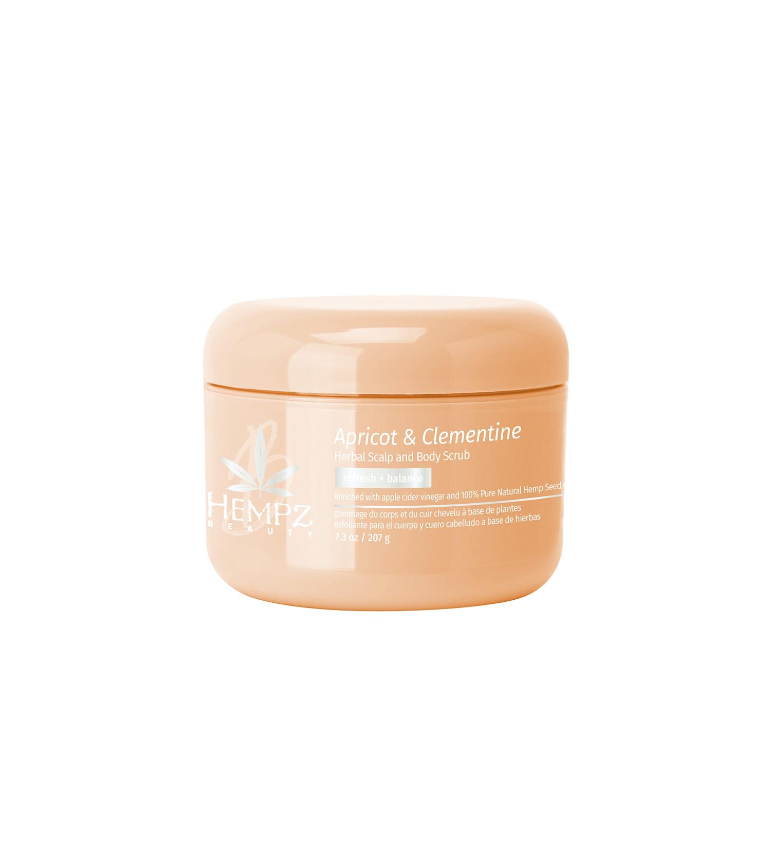 Shop Hempz Beauty Apricot & Clementine Scalp & Body Scrub 7.3oz - Nourishing Exfoliation for Scalp & Body - Global Shipping Available - Buy Online on GoSupps.com