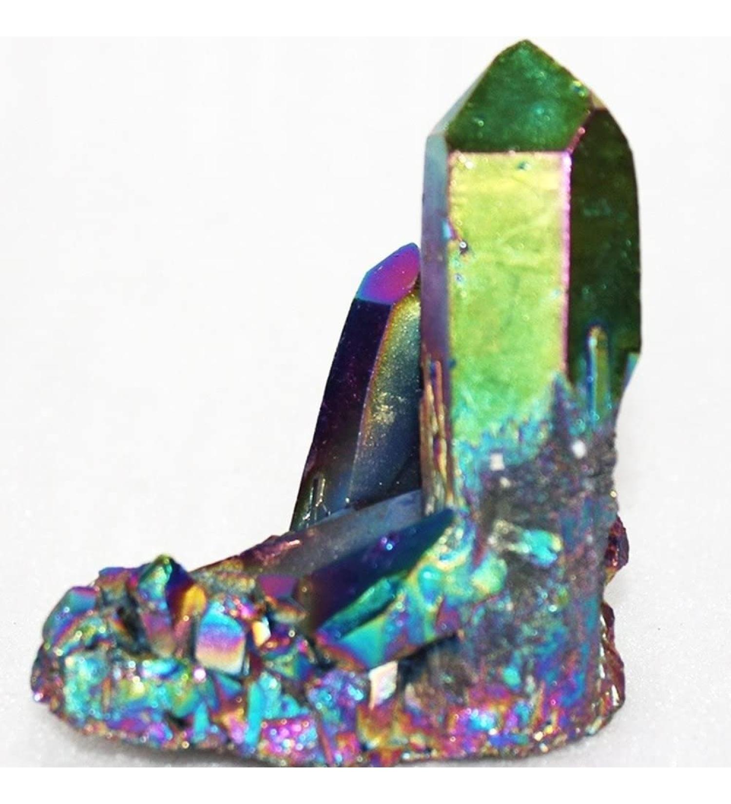 Natural Crystal Rough Natural Crystal 1 Piece of Natural Quartz Crystal Titanium Cluster Specimen Stone (Size : 100g) - Buy Online on GoSupps.com